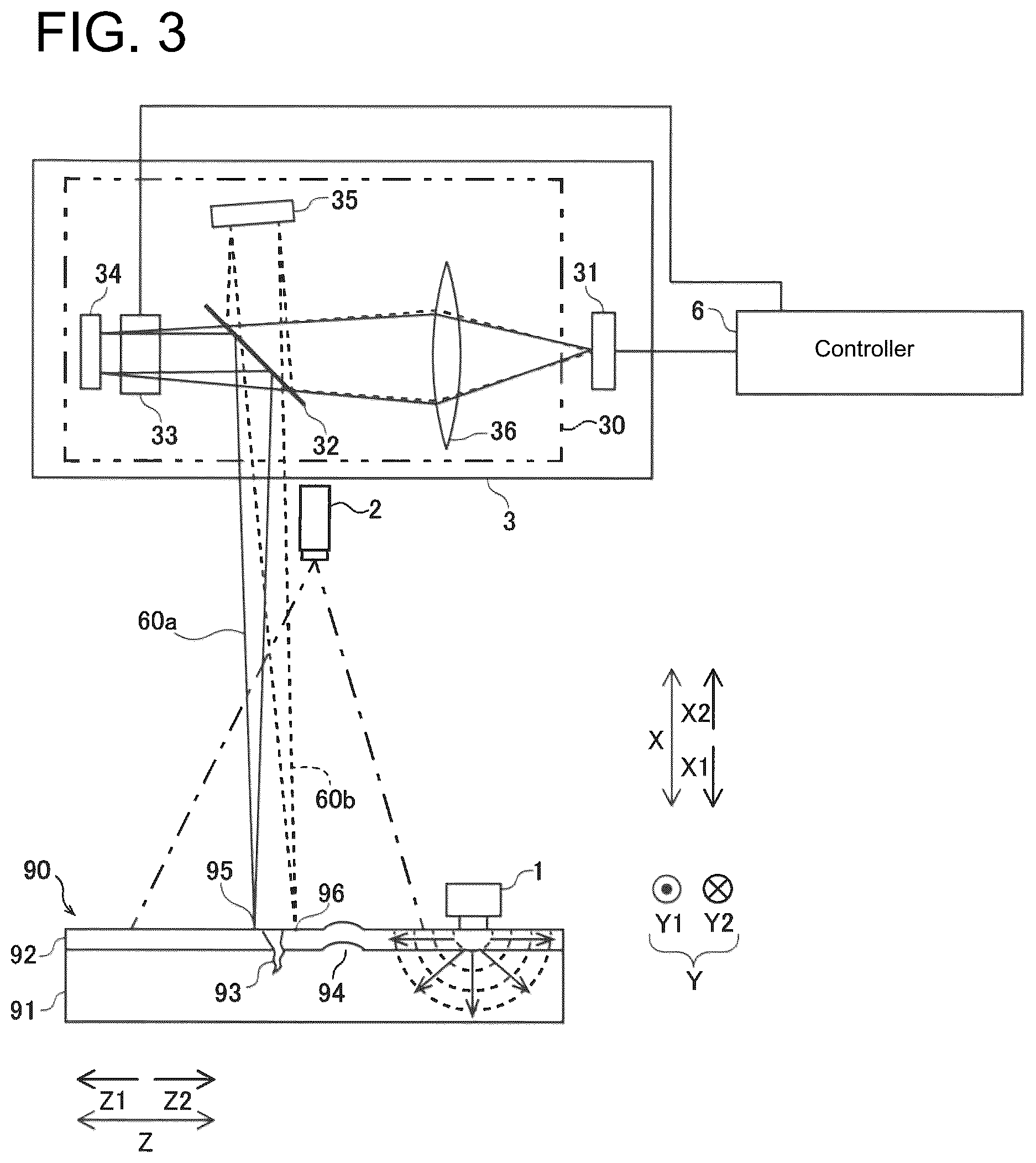 Patent US12345653 Figure 2 – Defect inspection apparatus