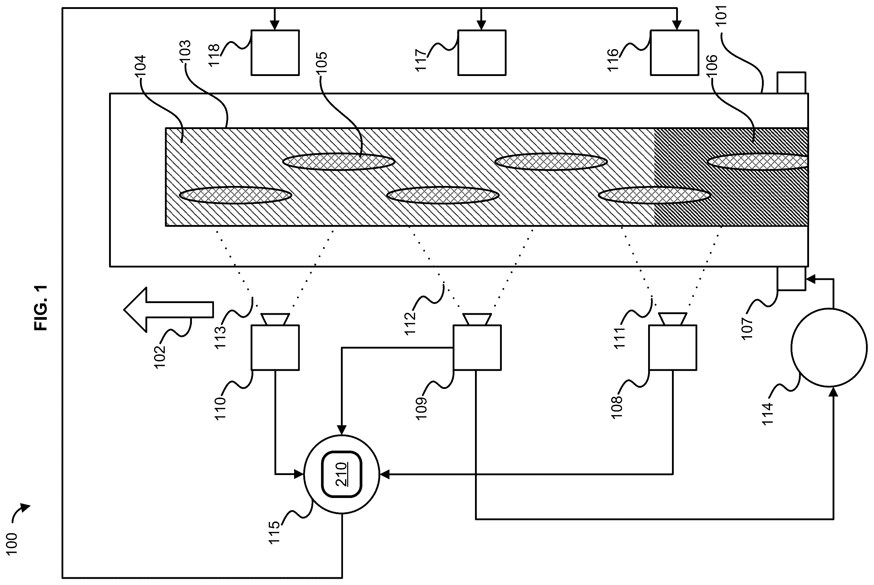 Patent US12345656 Figure 1 – Methods and systems for measuring the texture of carpet