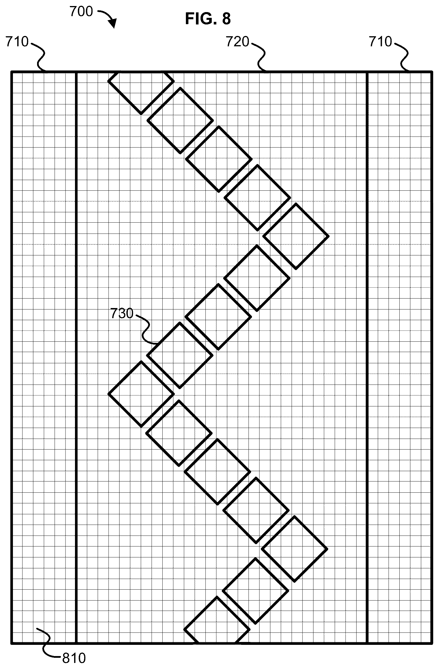 Patent US12345656 Figure 8 – Methods and systems for measuring the texture of carpet