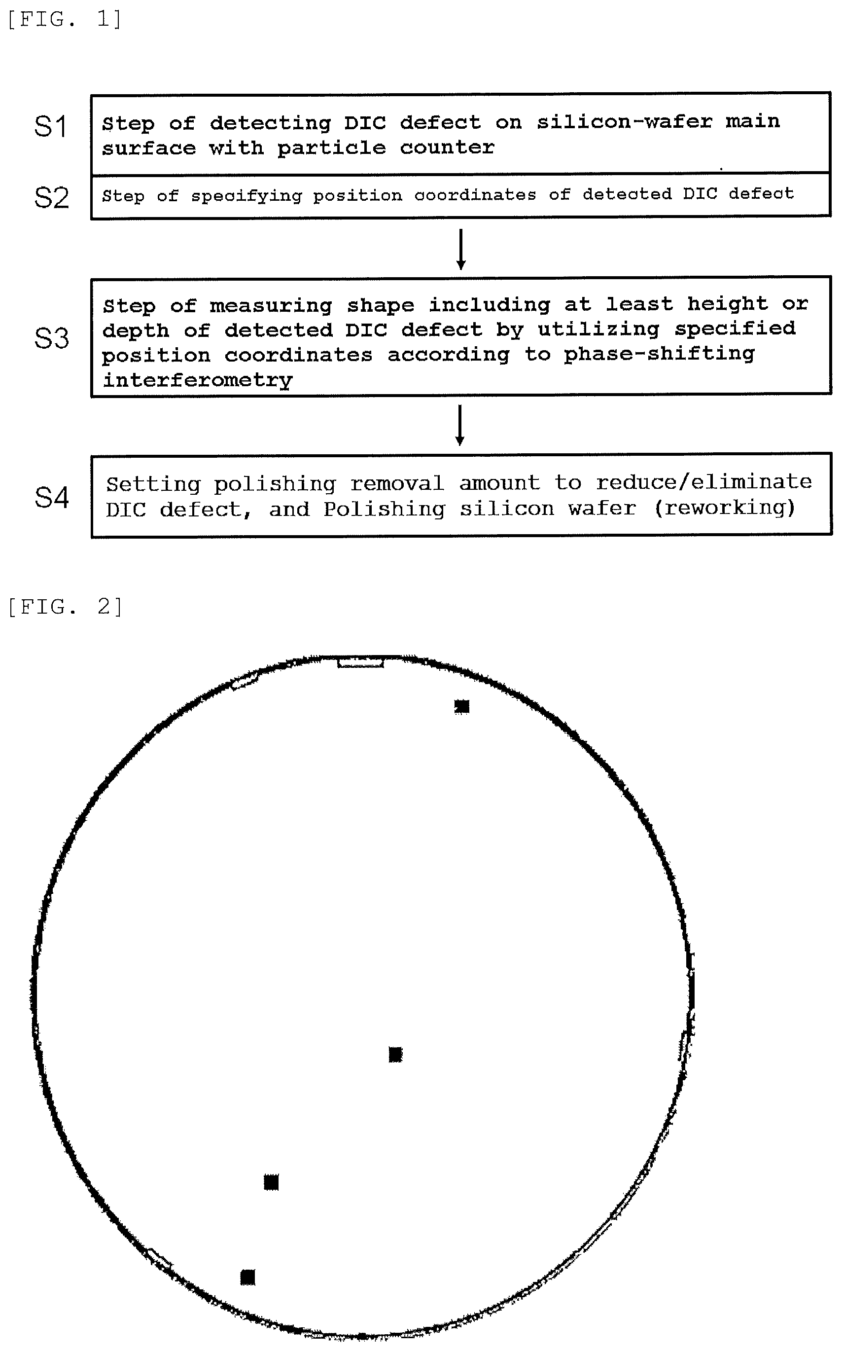 Patent US12345659 Figure 1 – Method for measuring DIC defect shape on silicon wafer and polishing method