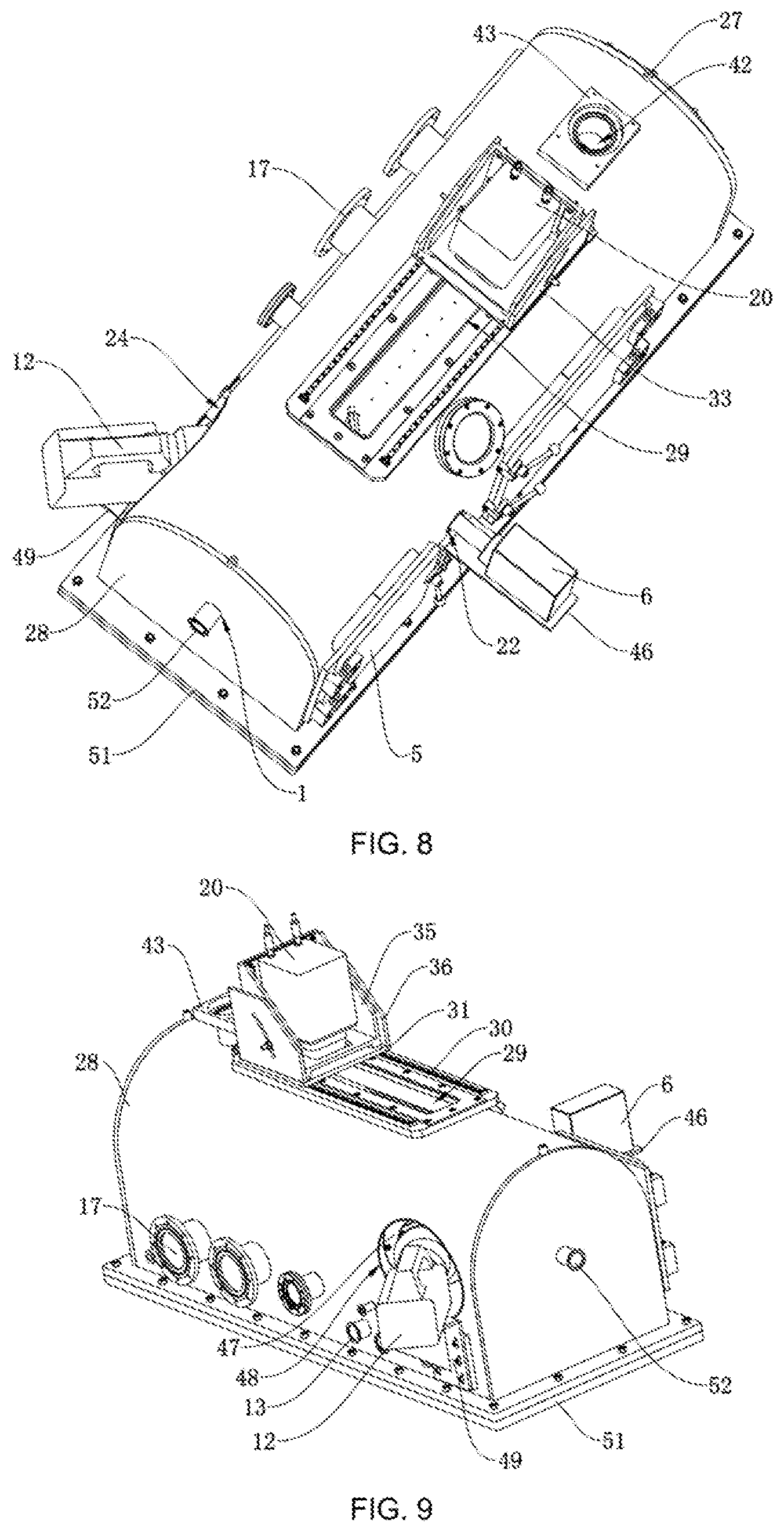 Patent US12345666 Figure 5 – Multi-physical field measurement device for metal solidification process and housing thereof, and measurement method