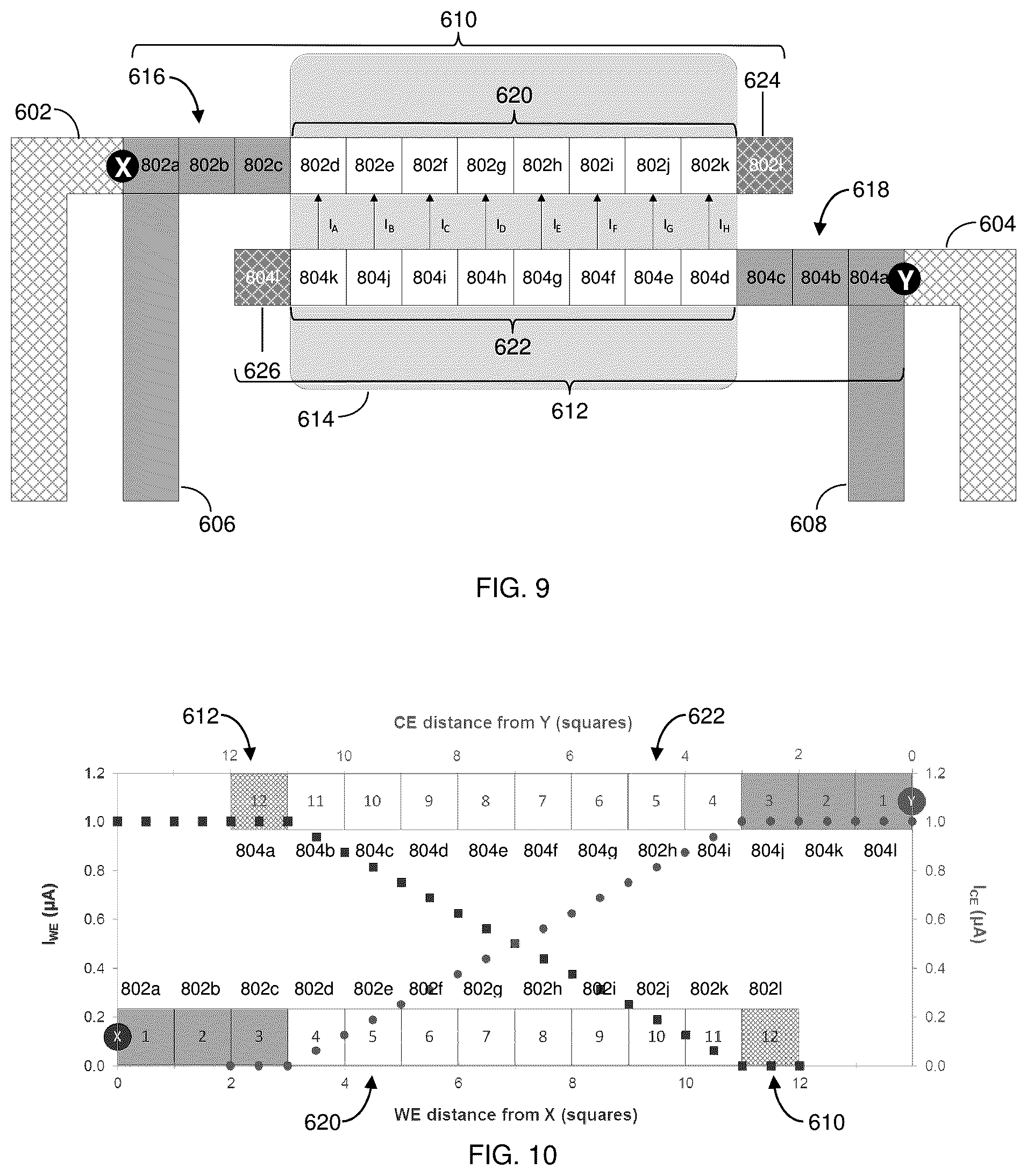 Patent US12345672 Figure 6 – Methods of correcting for uncompensated resistances in the conductive elements of biosensors, as well as devices and systems incorporating the same