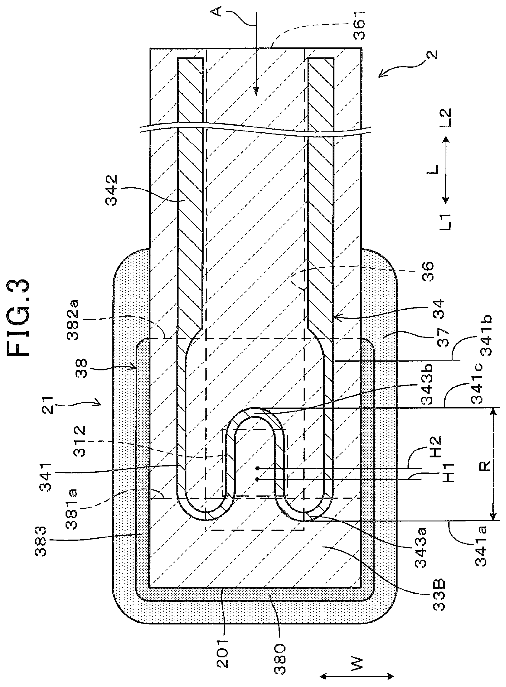 Patent US12345674 Figure 3 – Gas sensor and method of manufacture thereof
