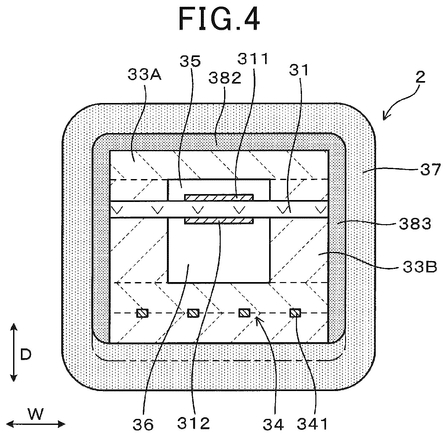 Patent US12345674 Figure 4 – Gas sensor and method of manufacture thereof