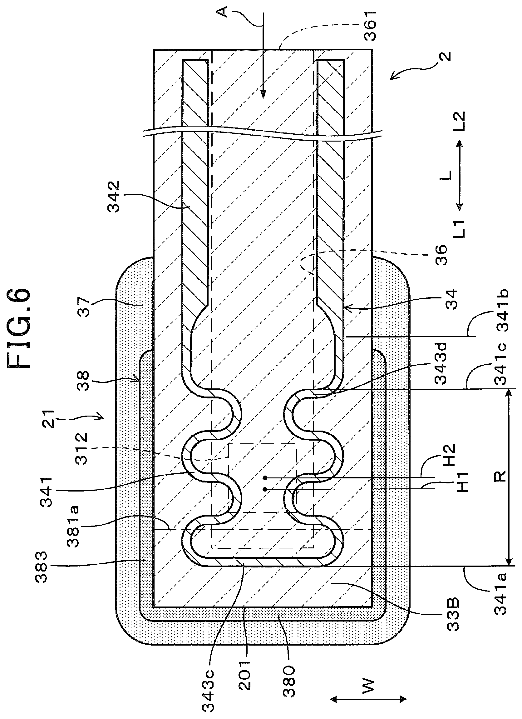 Patent US12345674 Figure 6 – Gas sensor and method of manufacture thereof