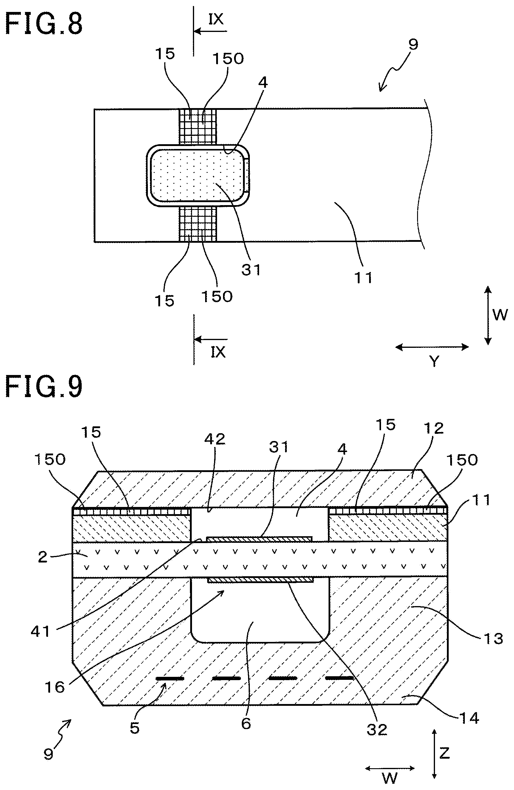 Patent US12345675 Figure 6 – Gas sensor element