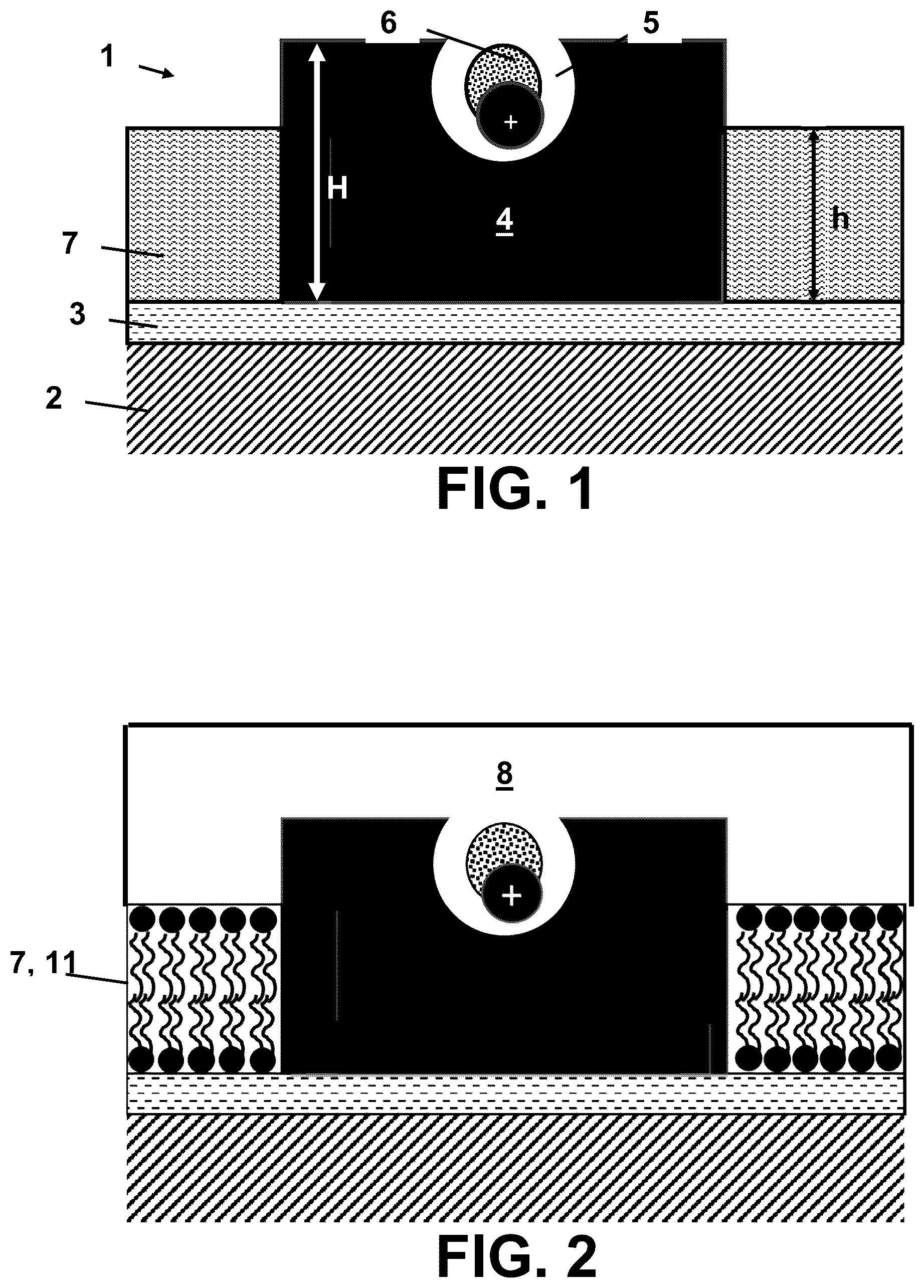 Patent US12345676 Figure 1 – Field-effect transistor-based biosensor