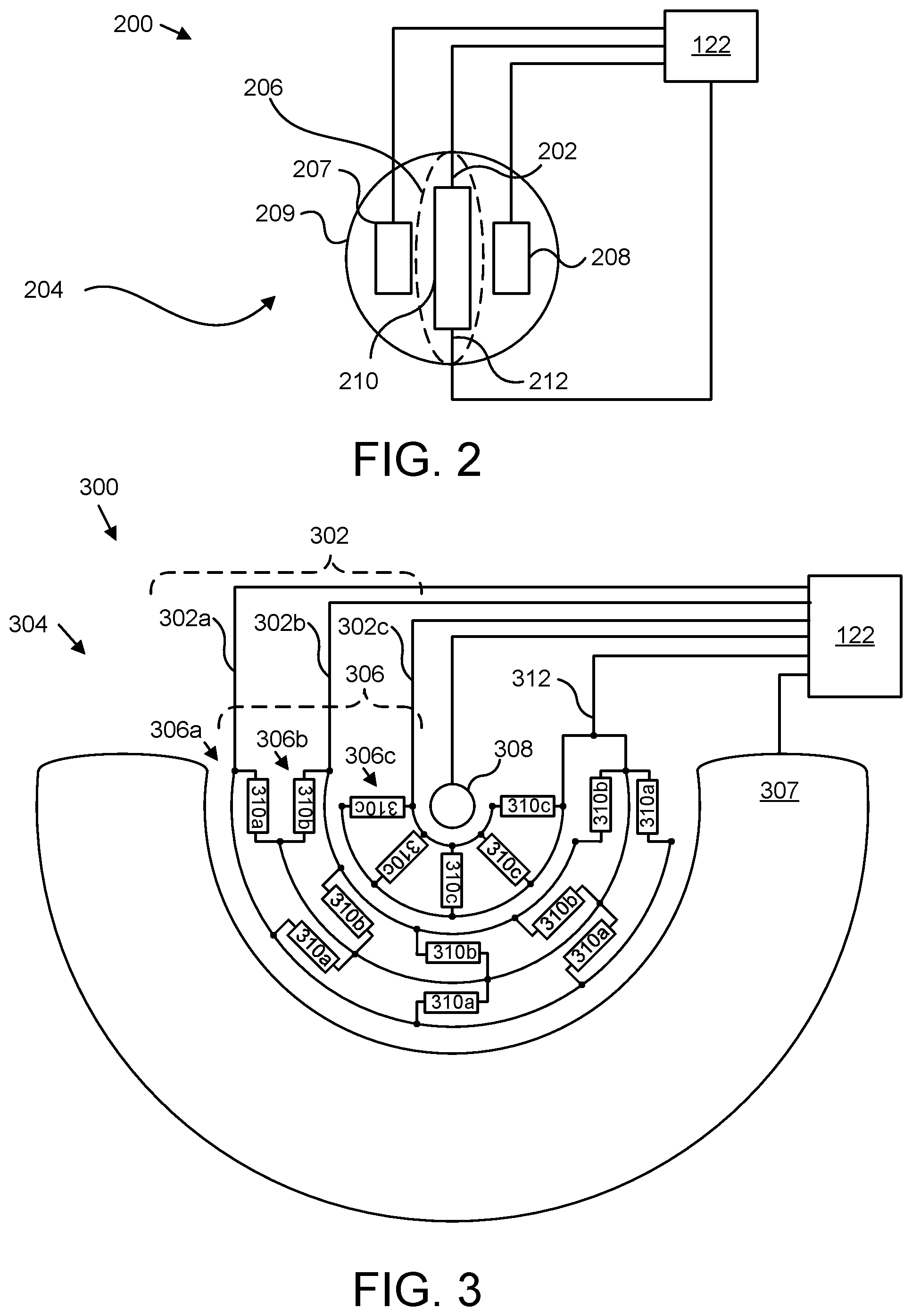 Patent US12345677 Figure 2 – Integrated circuit with 2D FETs for direct and indirect target signal measurement
