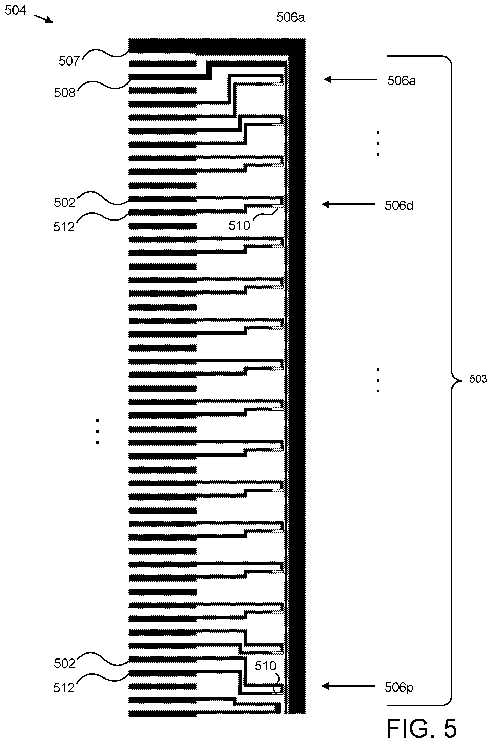 Patent US12345677 Figure 4 – Integrated circuit with 2D FETs for direct and indirect target signal measurement