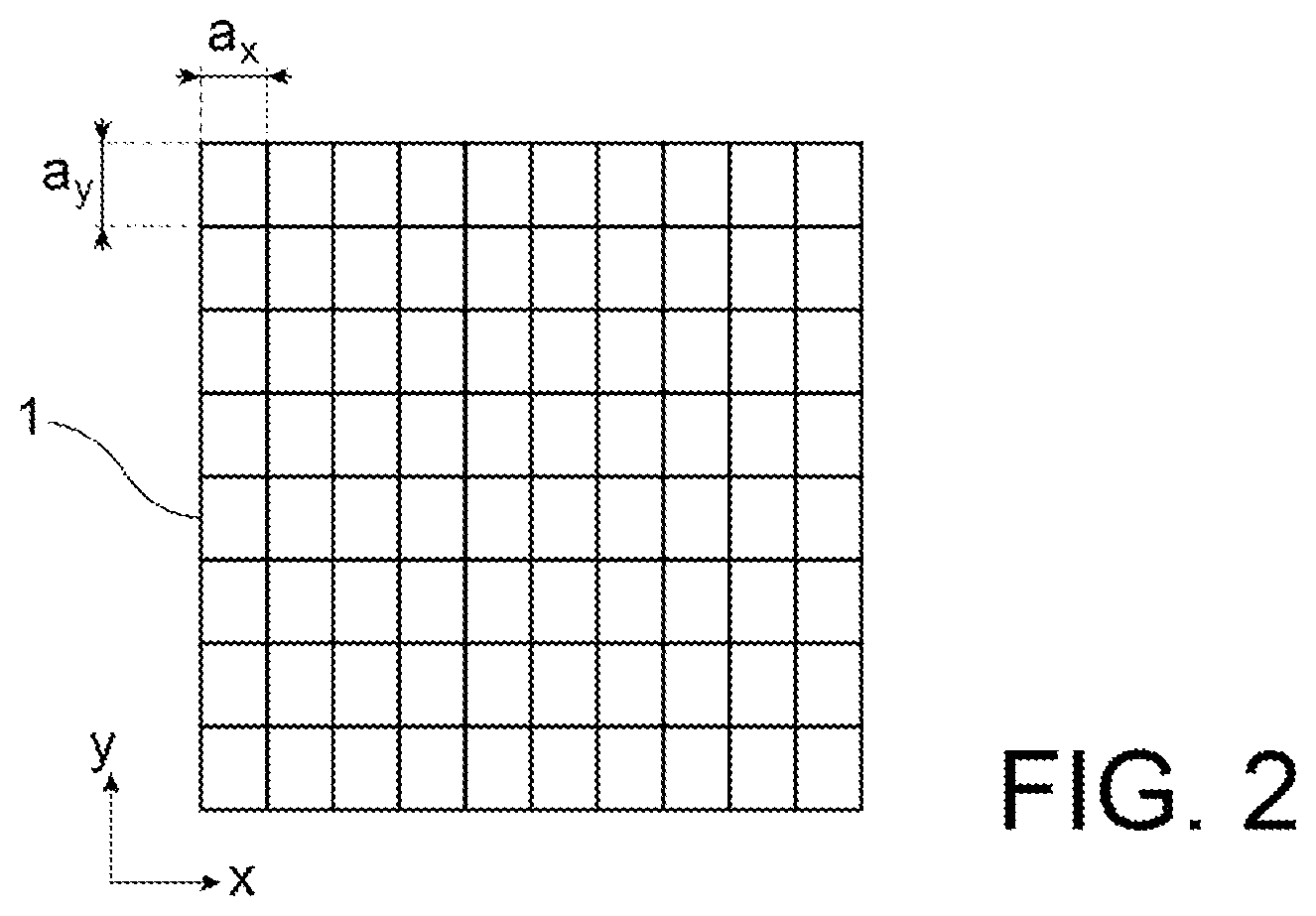 Patent US12345682 Figure 2 – Non-destructive testing of a mechanical part made of a polycrystalline material