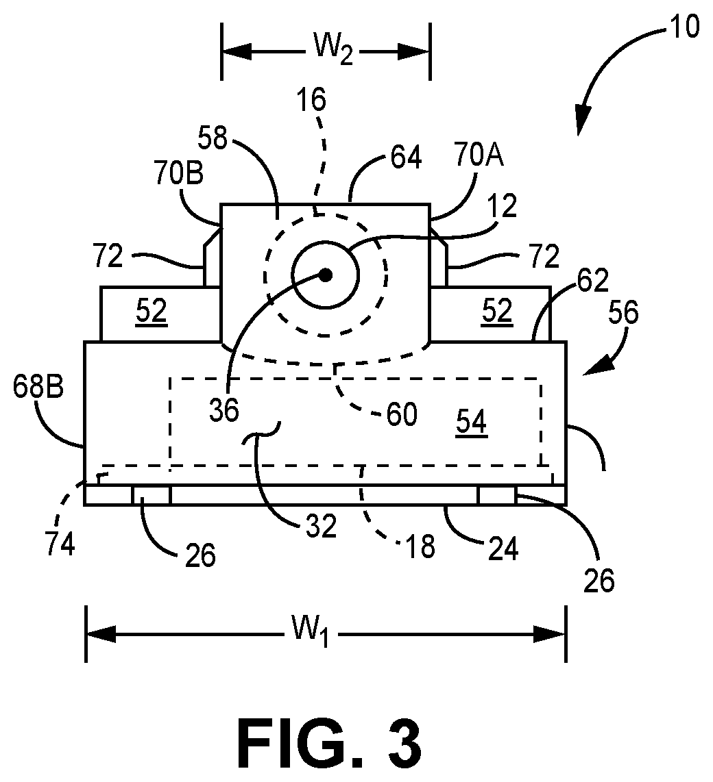 Patent US12345691 Figure 3 – Dust particulate separator for ducted smoke detectors