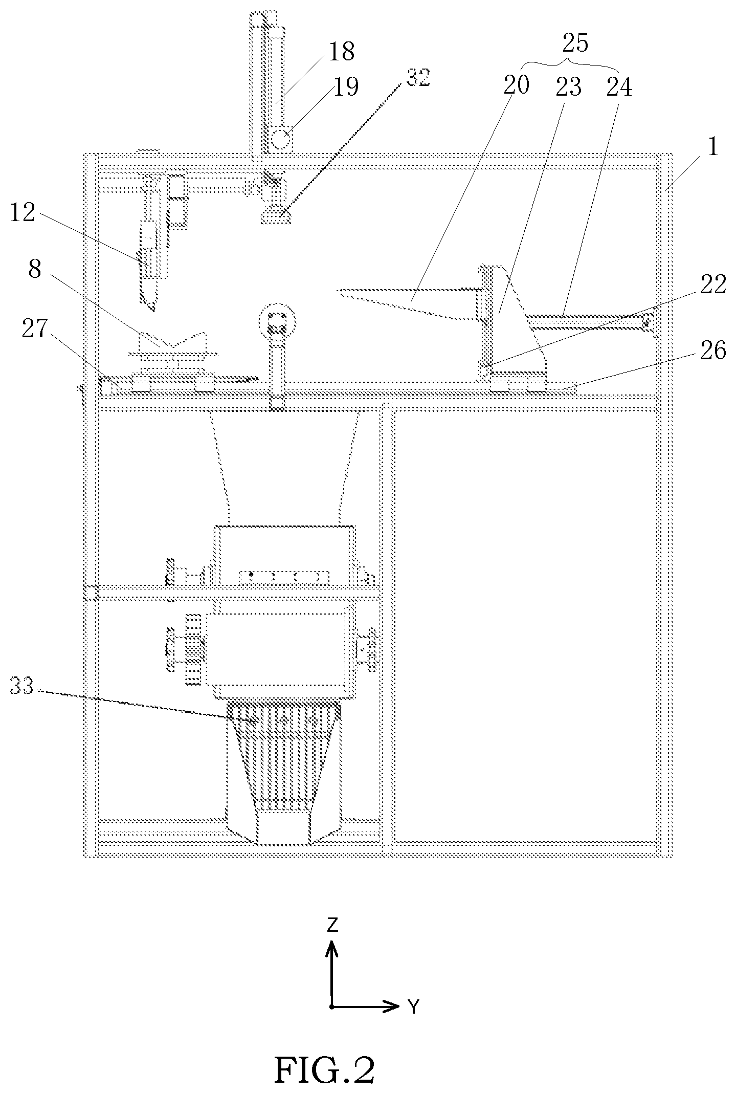 Patent US12345694 Figure 2 – Automatic watermelon inspection apparatus