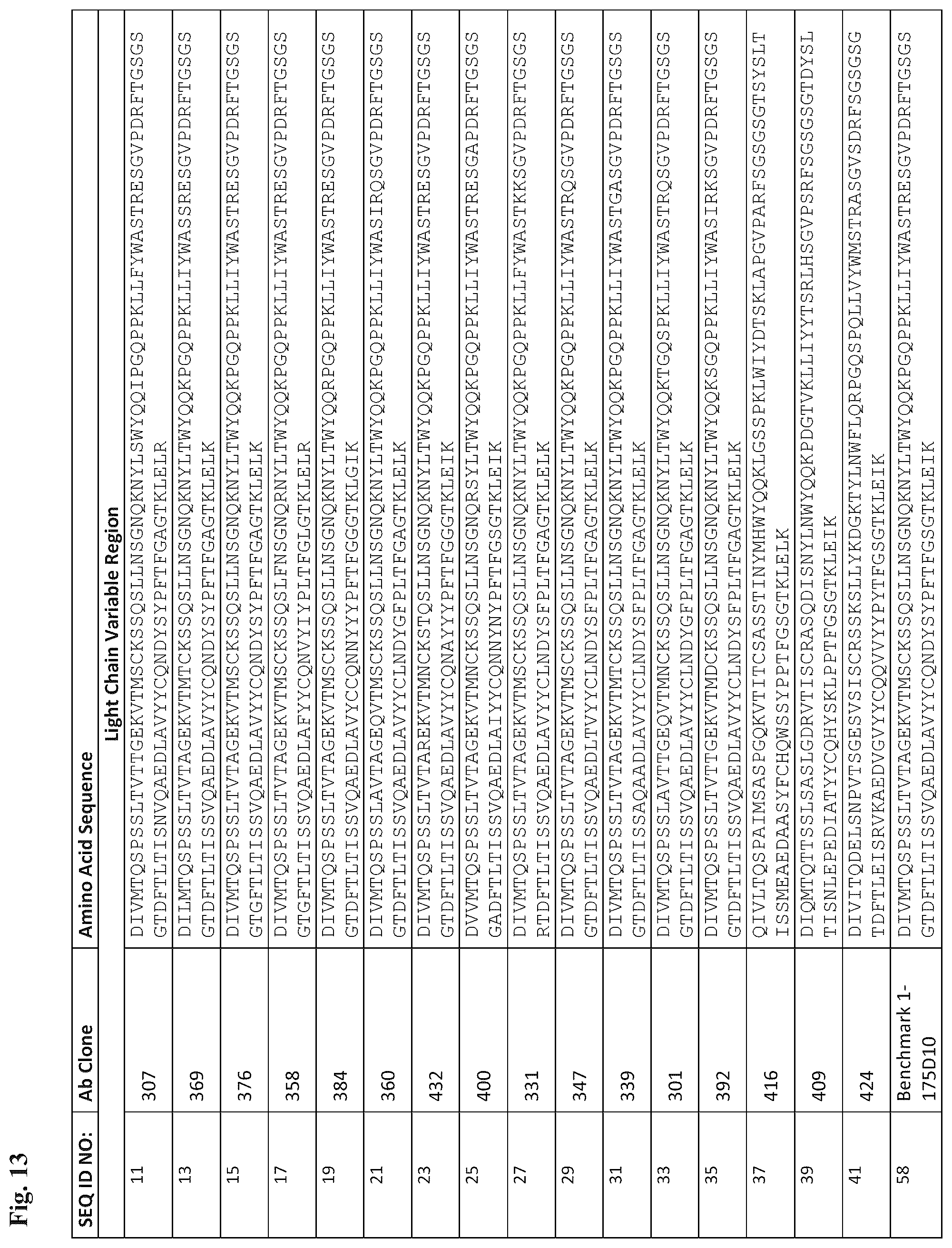 Patent US12345709 Figure 16 – CLAUDIN18 antibodies and methods of treating cancer