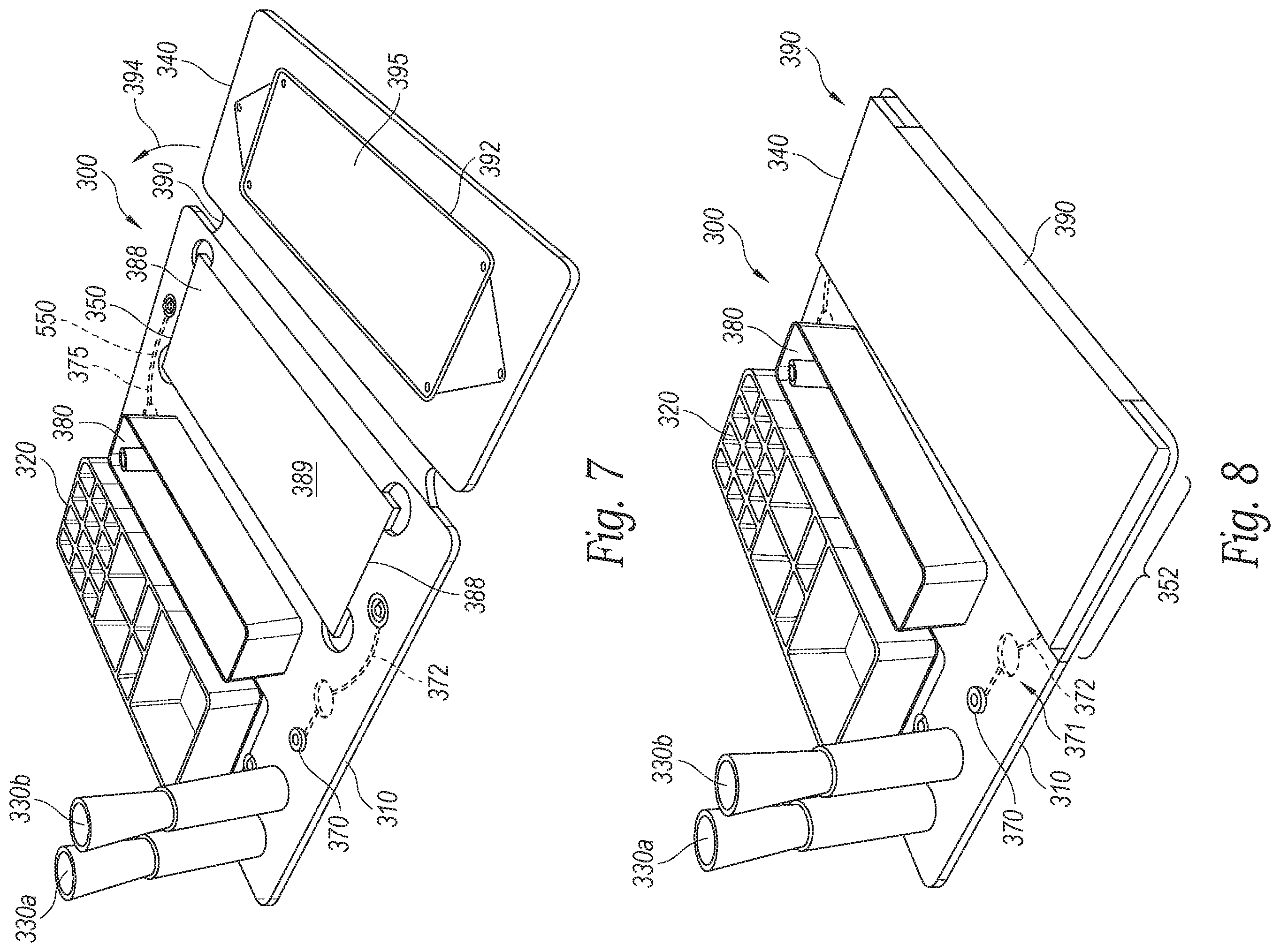 Patent US12345721 Figure 5 – Automated slide processing systems, consumable stainer units, and related technologies