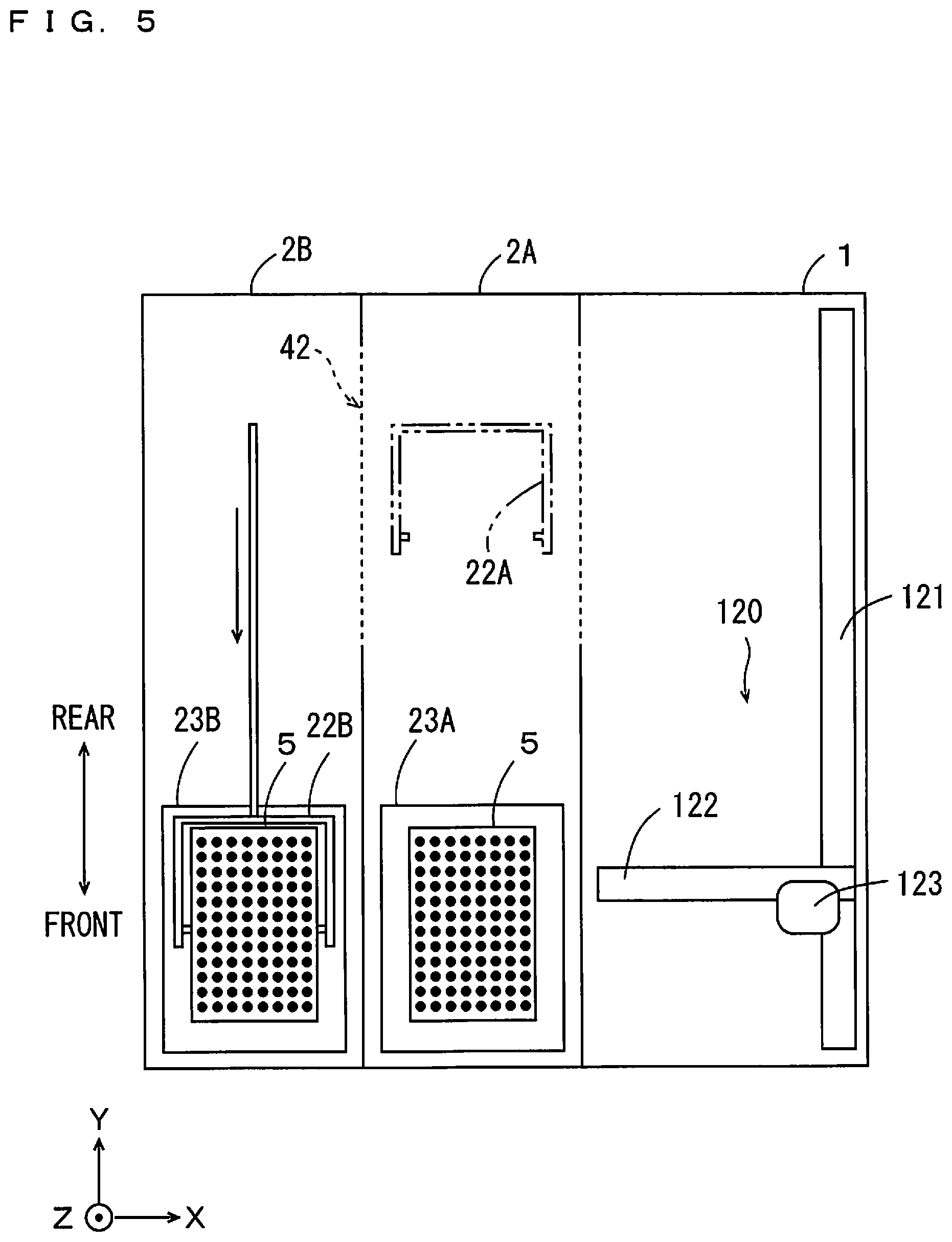Patent US12345726 Figure 5 – Plate changer