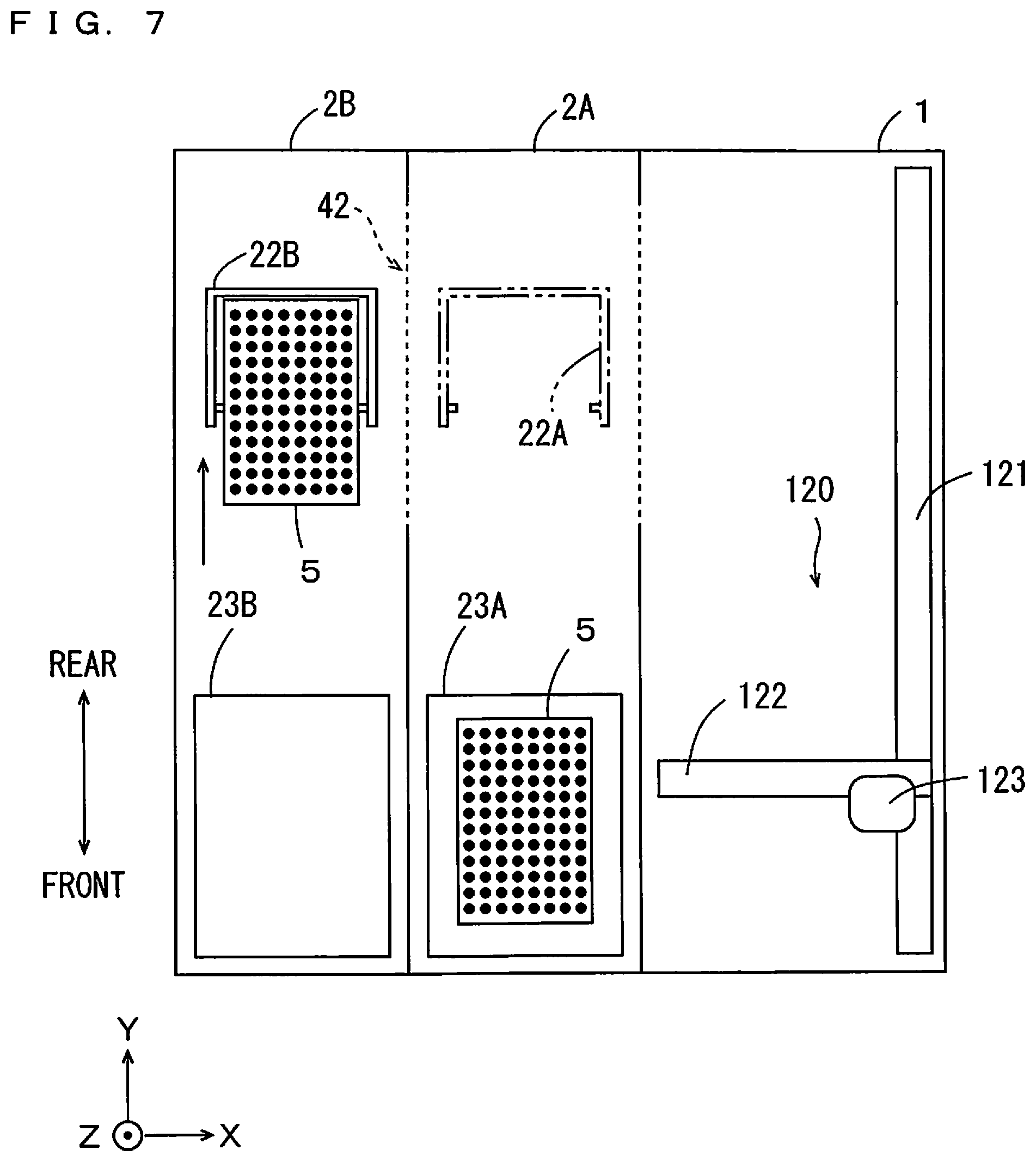 Patent US12345726 Figure 7 – Plate changer