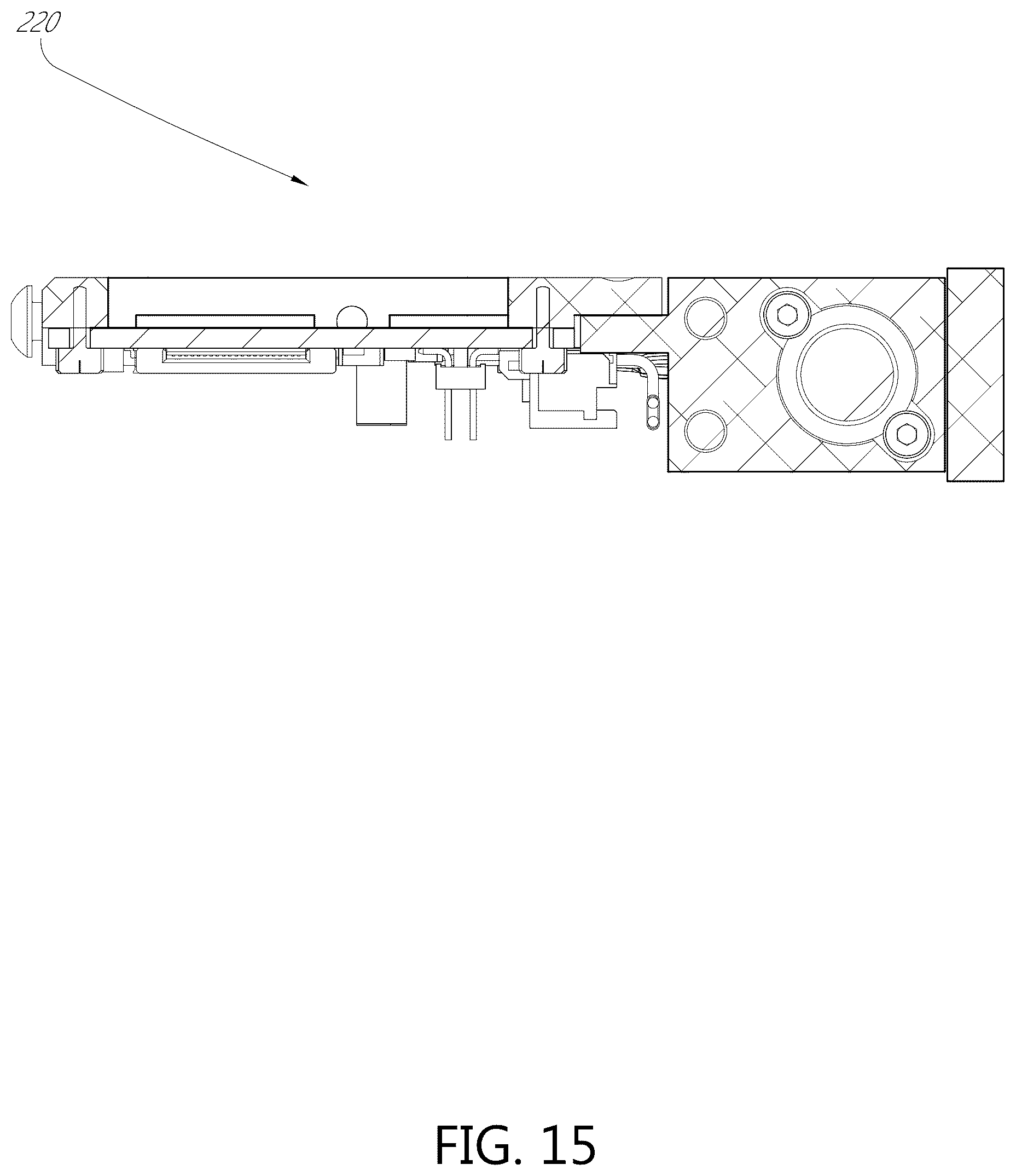 Patent US12345729 Figure 16 – Liquid dispenser with manifold mount for modular independently-actuated pipette channels