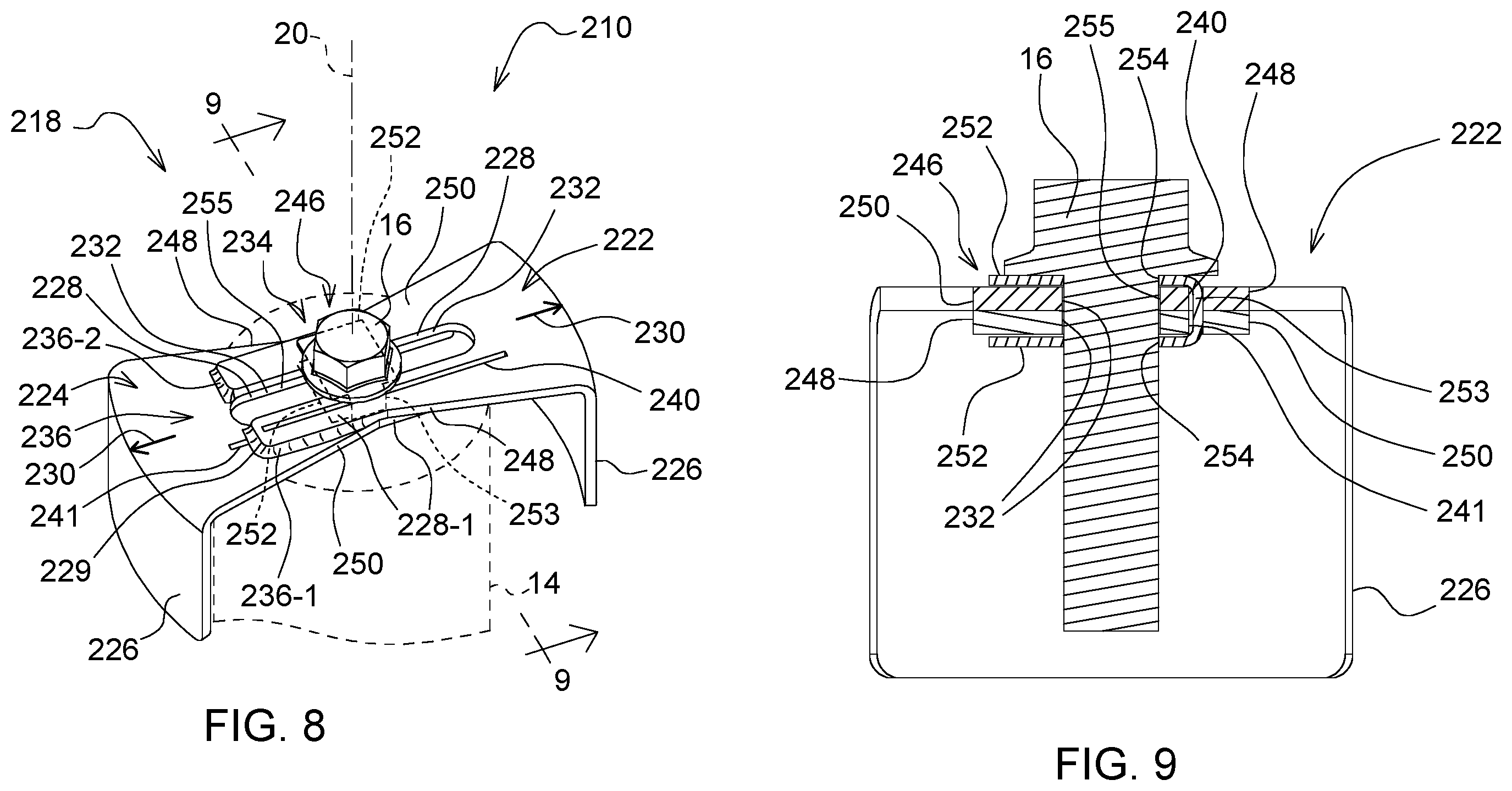Patent US12345733 Figure 5 – Rotary mechanism with adjustable tone wheel