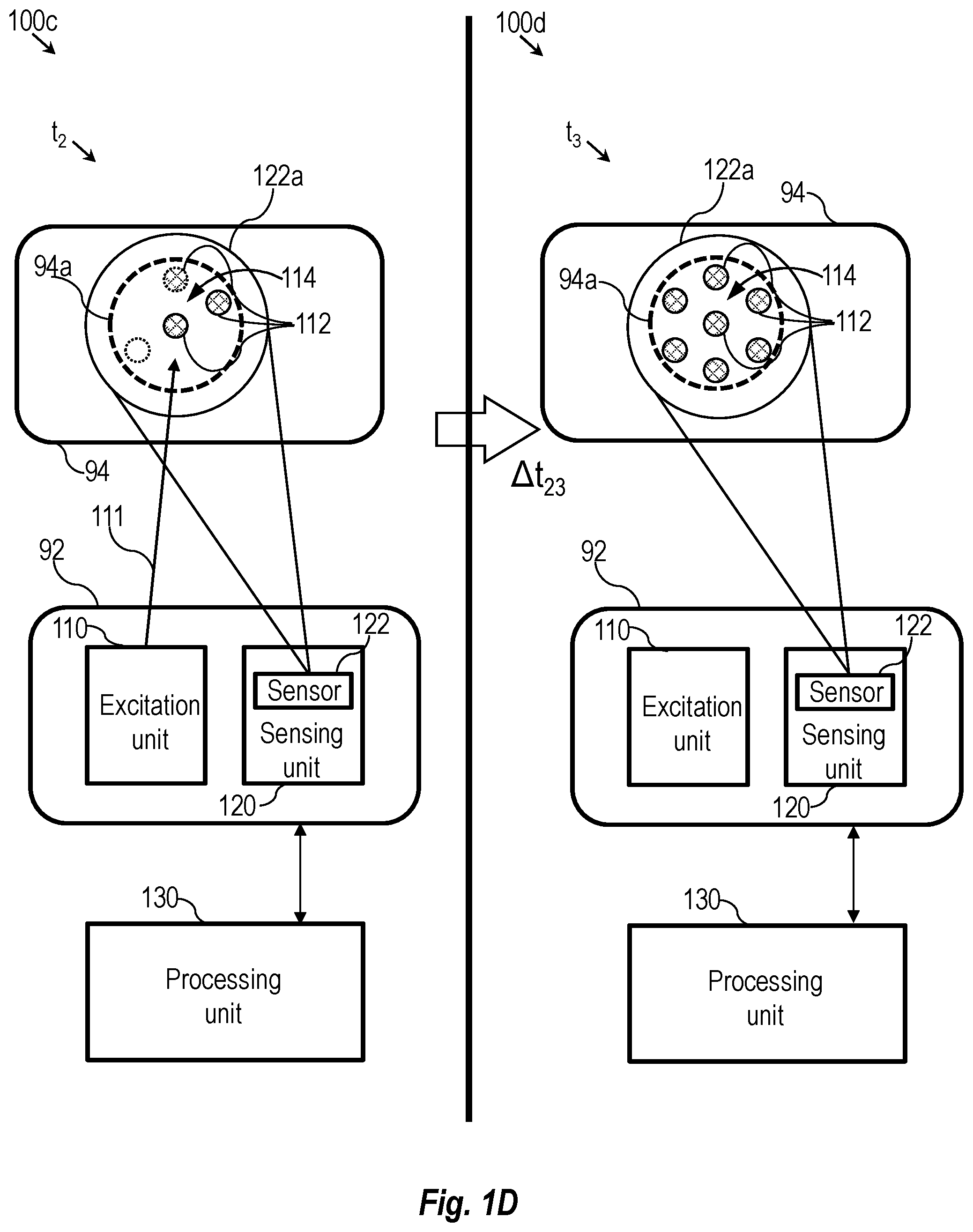 Patent US12345735 Figure 4 – System and method for determining a relative motion between two or more objects