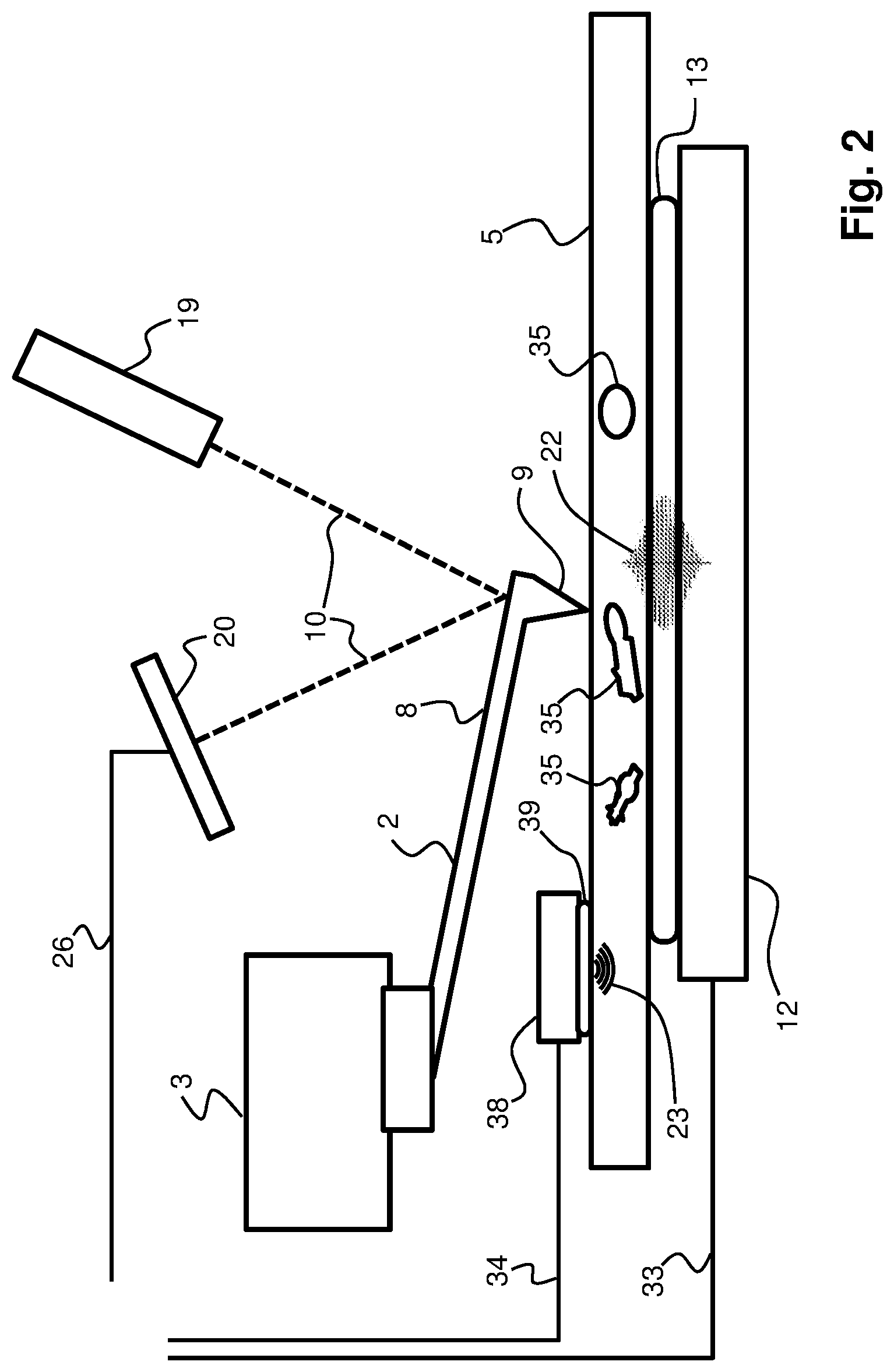 Patent US12345737 Figure 2 – Method, system and computer program for performing acoustic scanning probe microscopy