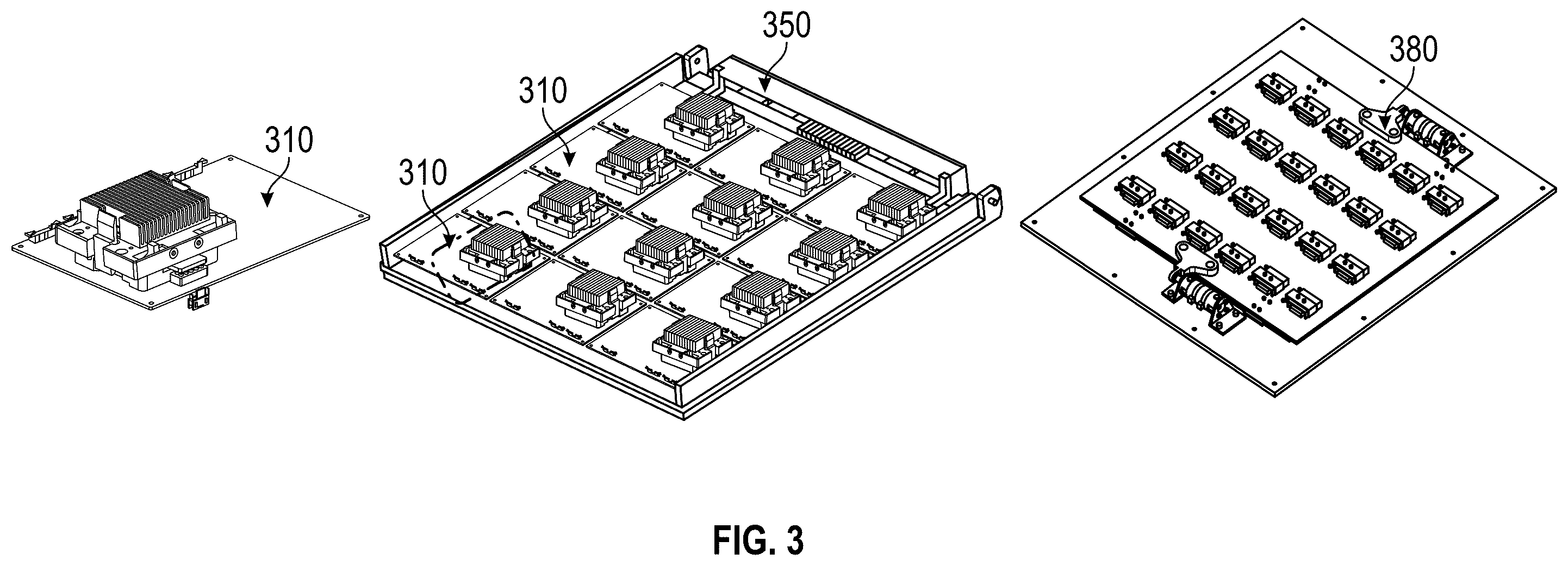 Patent US12345756 Figure 3 – Integrated test cell using active thermal interposer (ATI) with parallel socket actuation