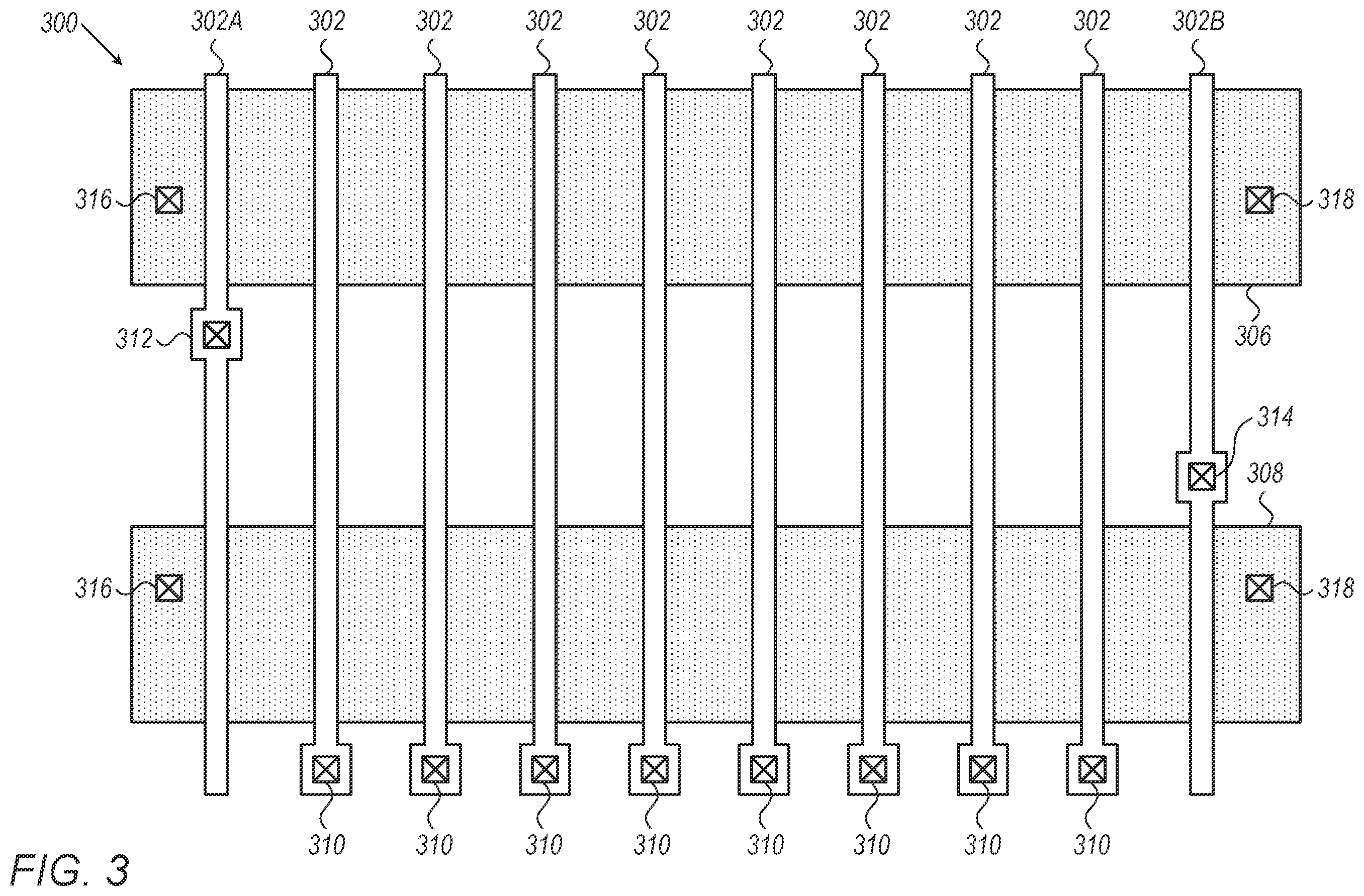 Patent US12345757 Figure 3 – Decoupling cells testability