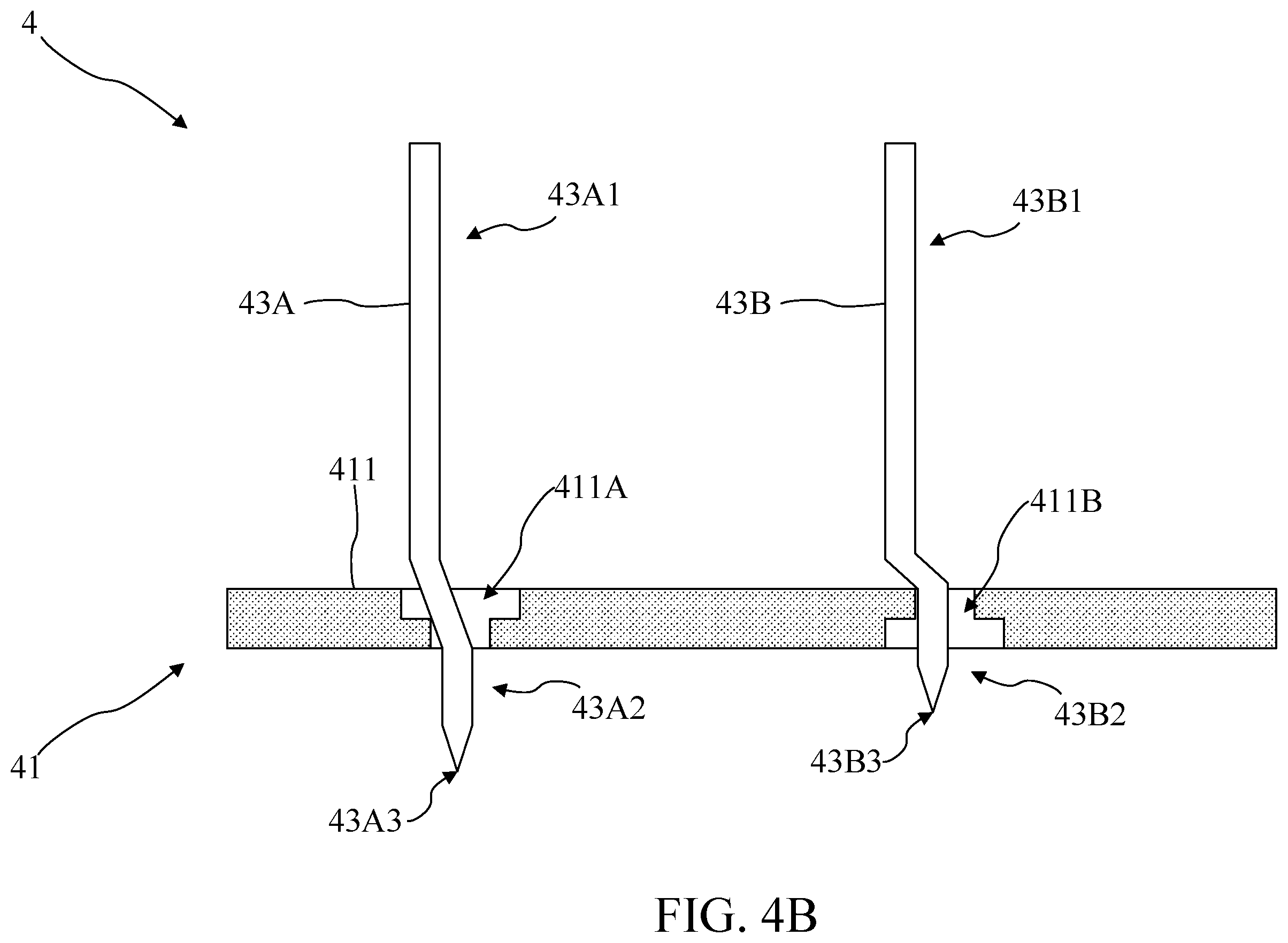 Patent US12345759 Figure 10 – Guide plate structure having guide plates with through holes and probe array having guide plate structure
