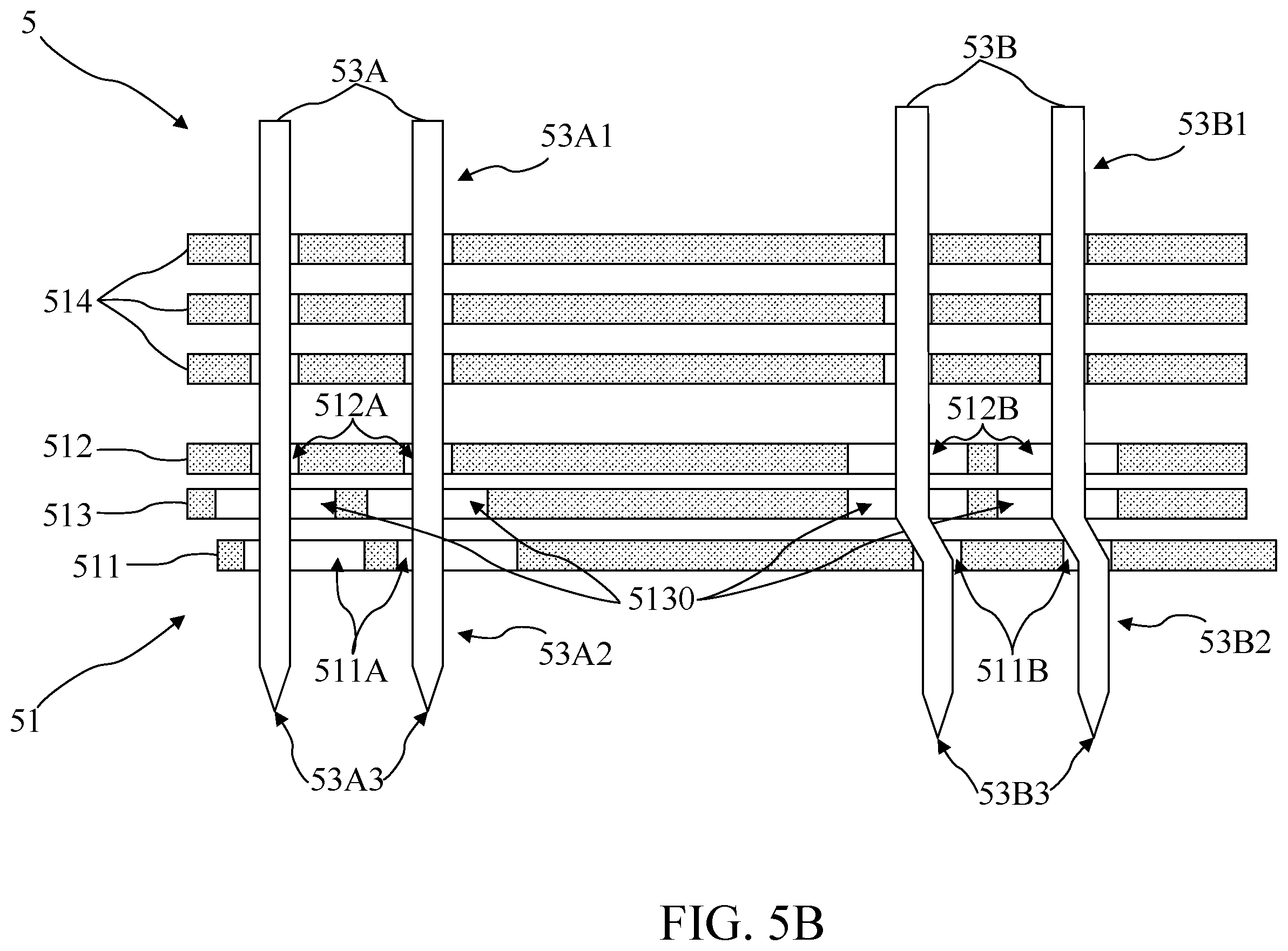 Patent US12345759 Figure 12 – Guide plate structure having guide plates with through holes and probe array having guide plate structure
