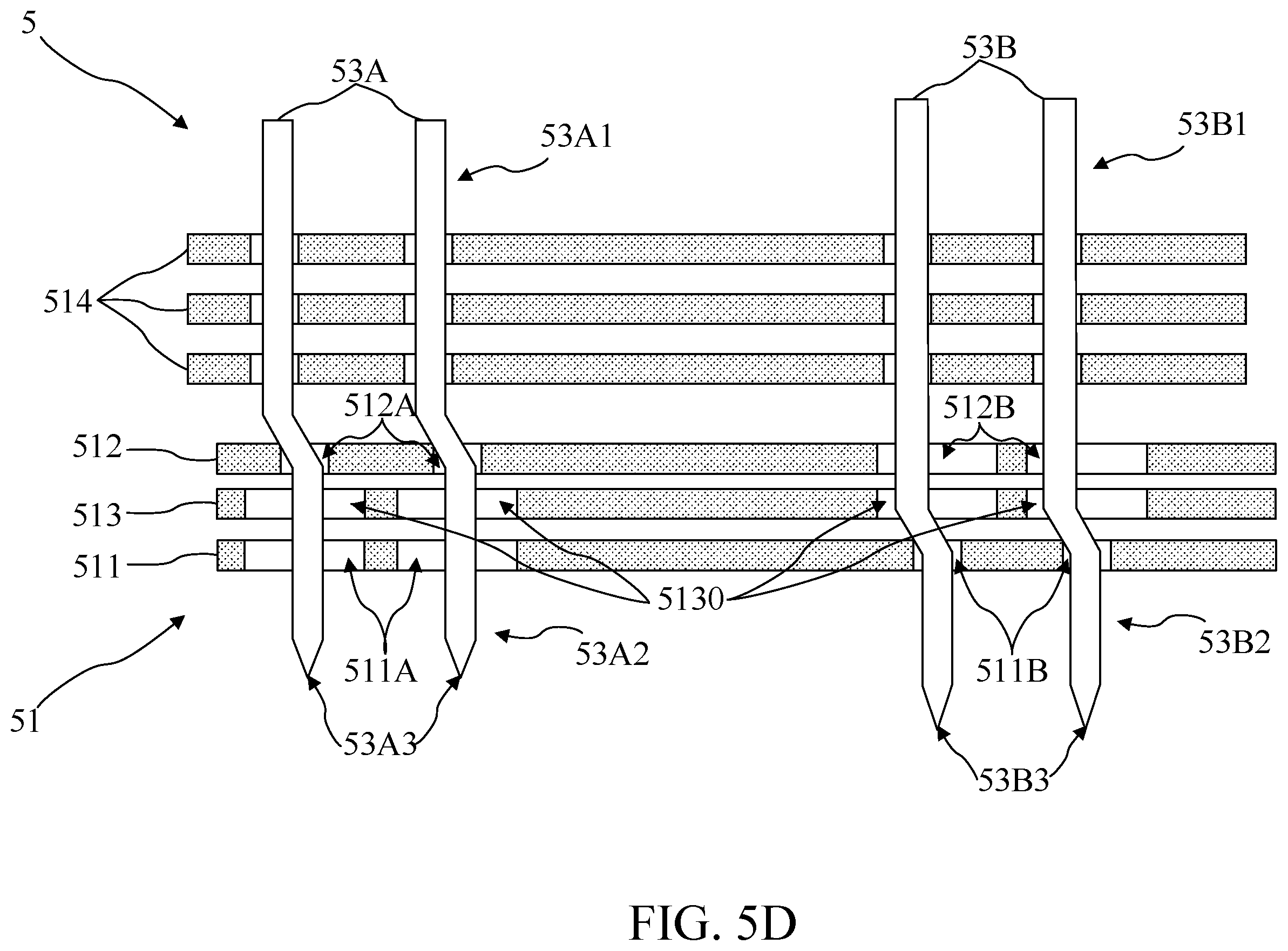 Patent US12345759 Figure 14 – Guide plate structure having guide plates with through holes and probe array having guide plate structure