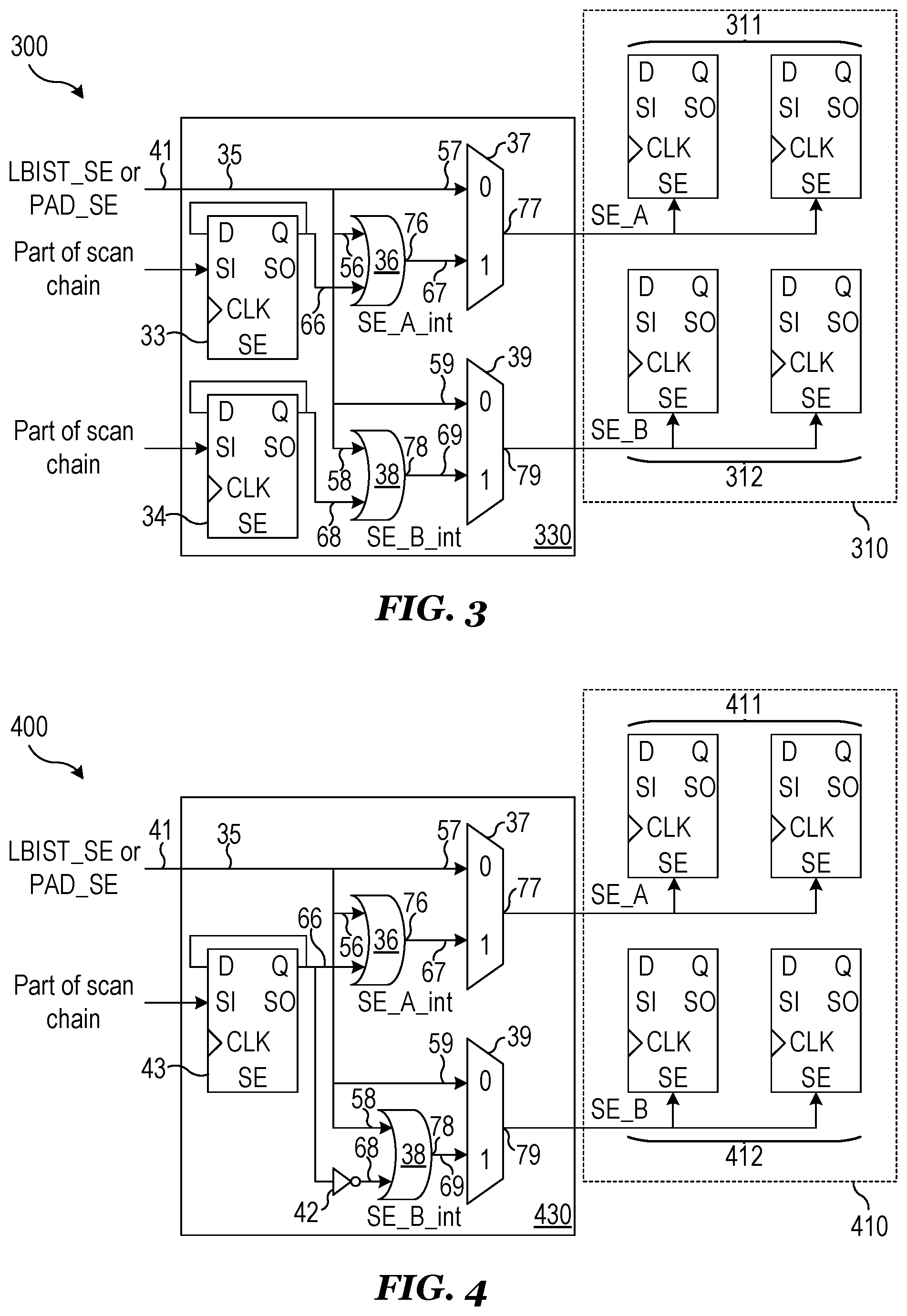 Patent US12345764 Figure 3 – Test pattern generation using multiple scan enables