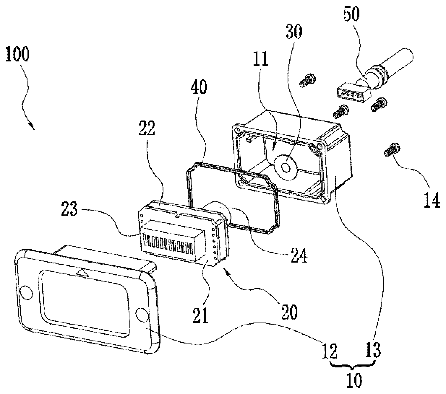 Patent US12345766 Figure 1 – Battery capacity meter and lithium battery