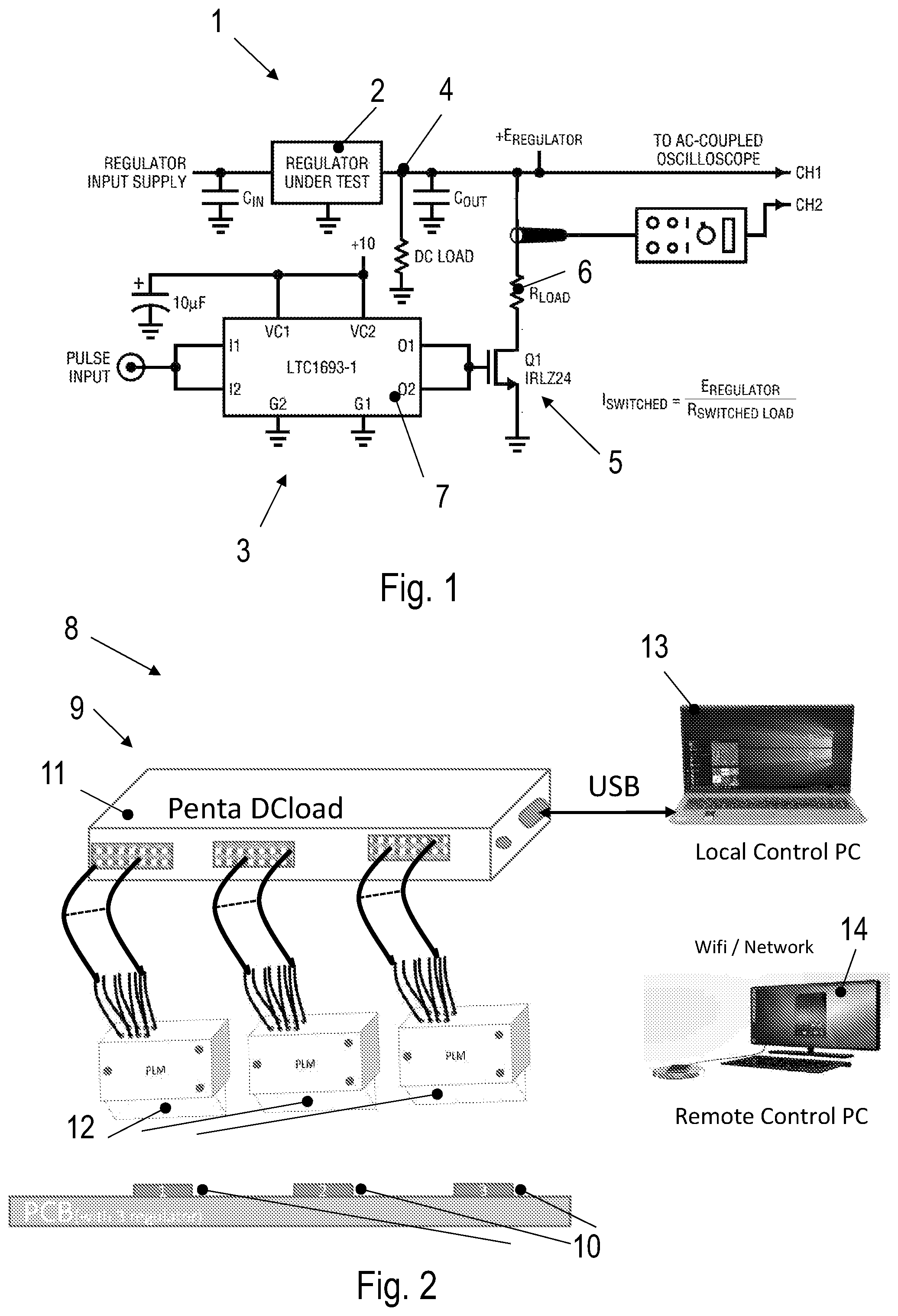 Patent US12345775 Figure 1 – Pluggable load module to test a voltage regulator