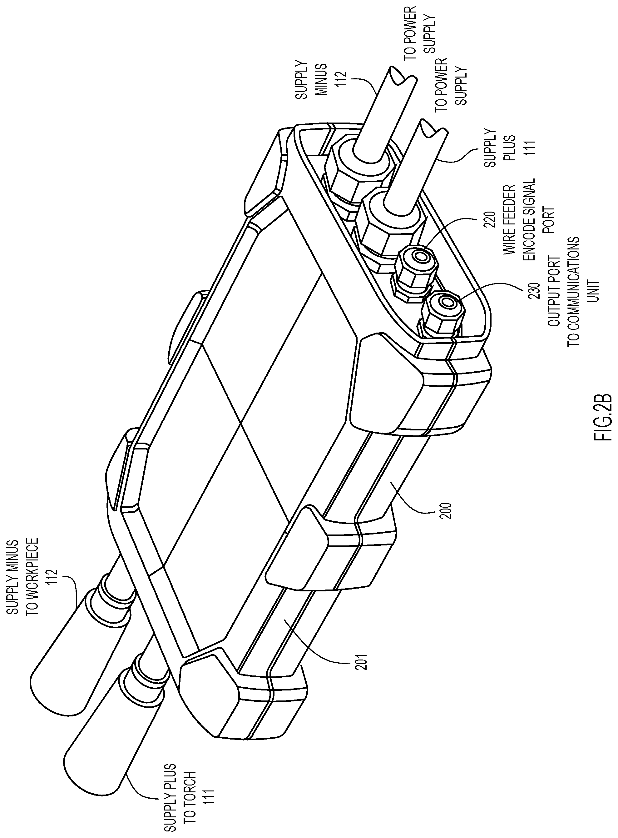 Patent US12345776 Figure 4 – External connector and sensor unit for welding equipment