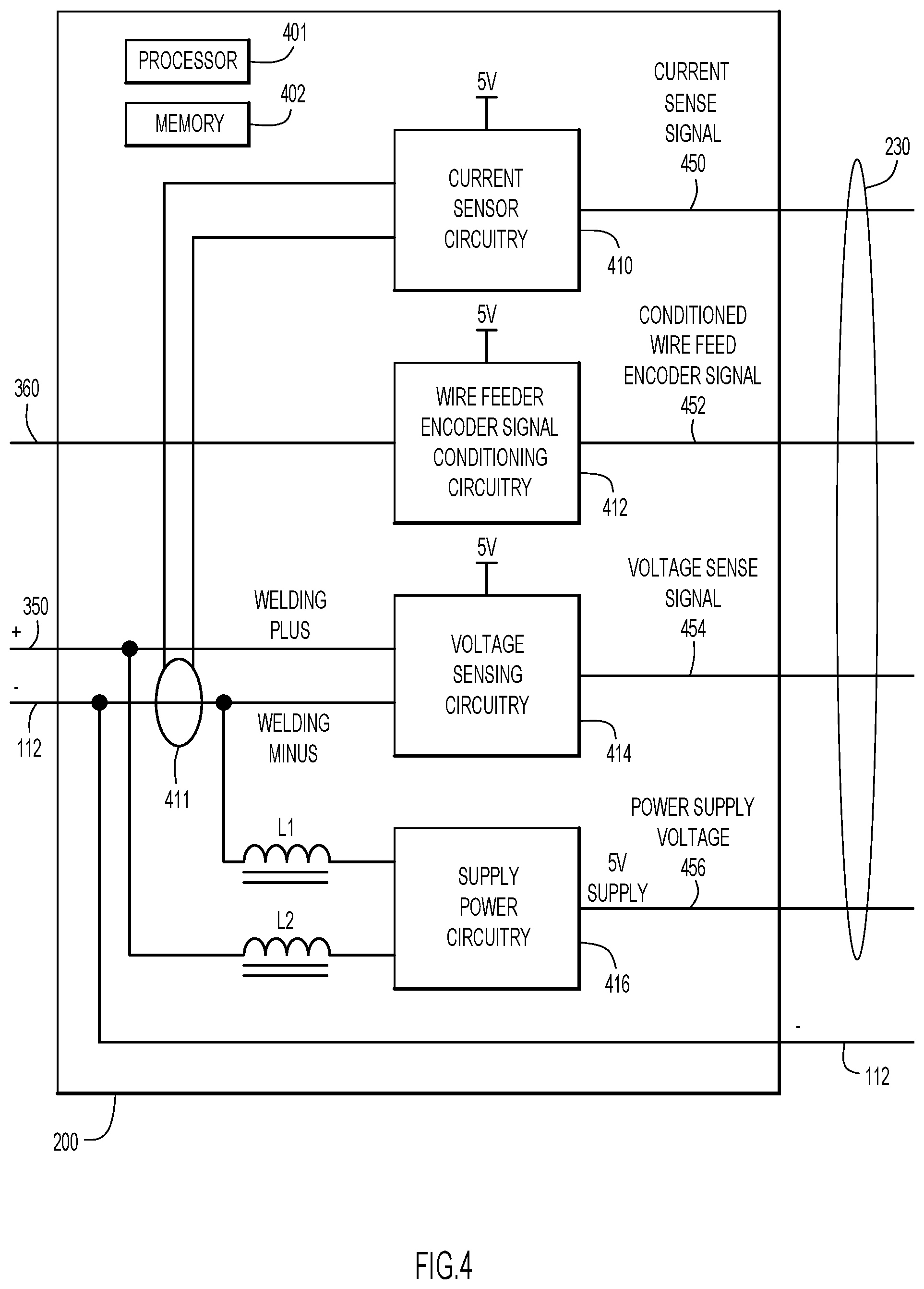 Patent US12345776 Figure 6 – External connector and sensor unit for welding equipment