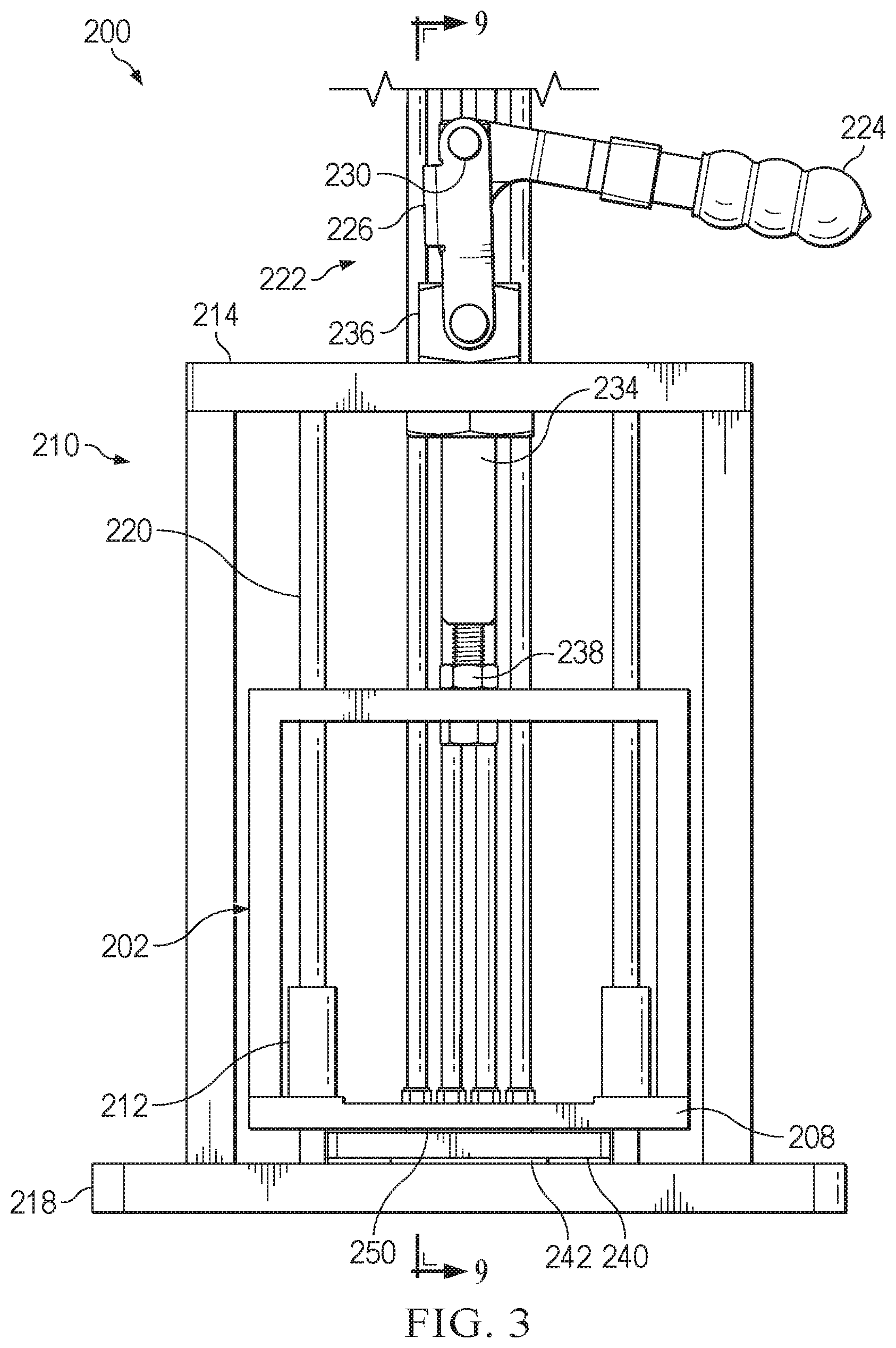 Patent US12345778 Figure 3 – High-bandwidth coaxial interface test fixture
