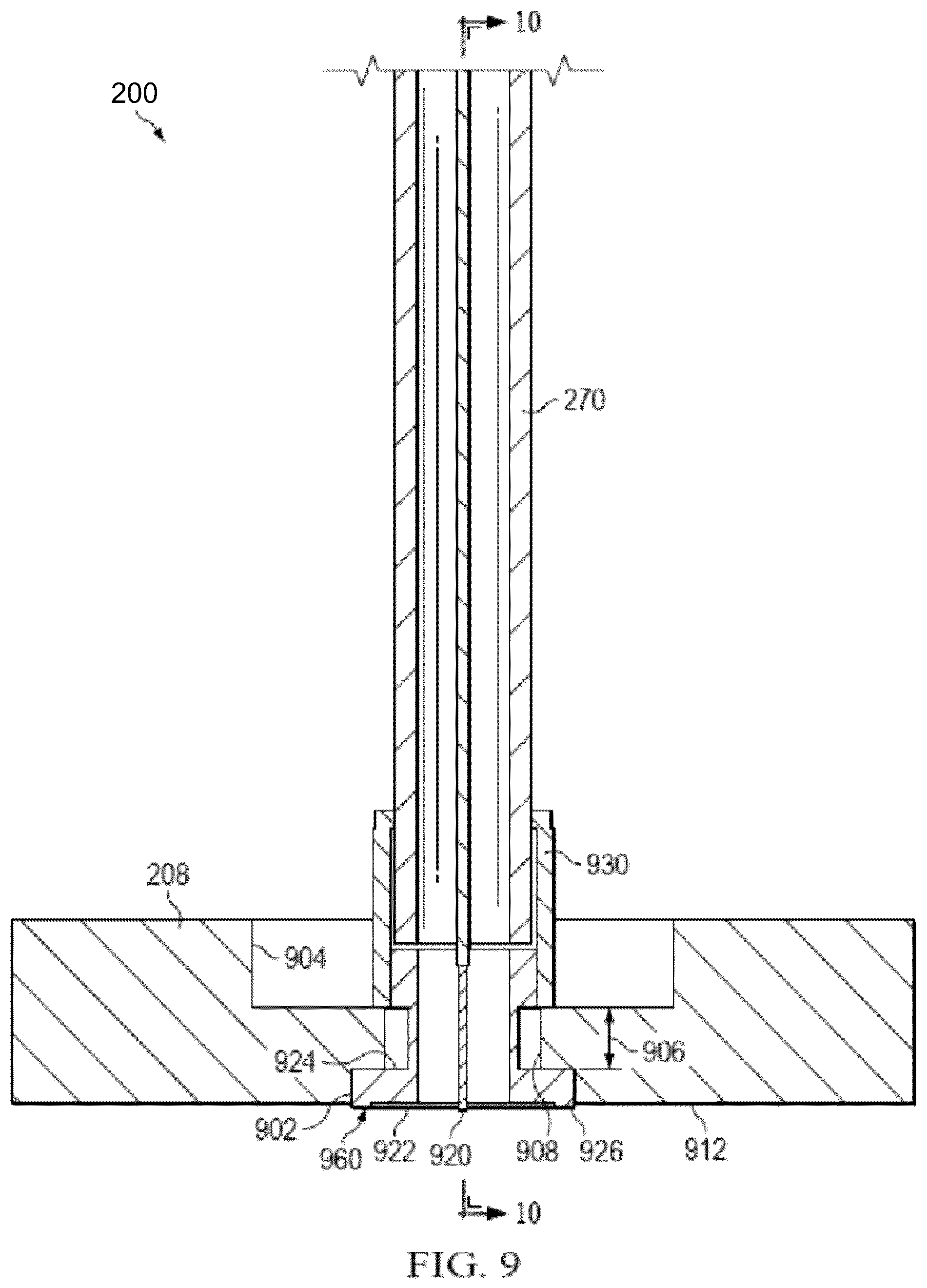 Patent US12345778 Figure 9 – High-bandwidth coaxial interface test fixture