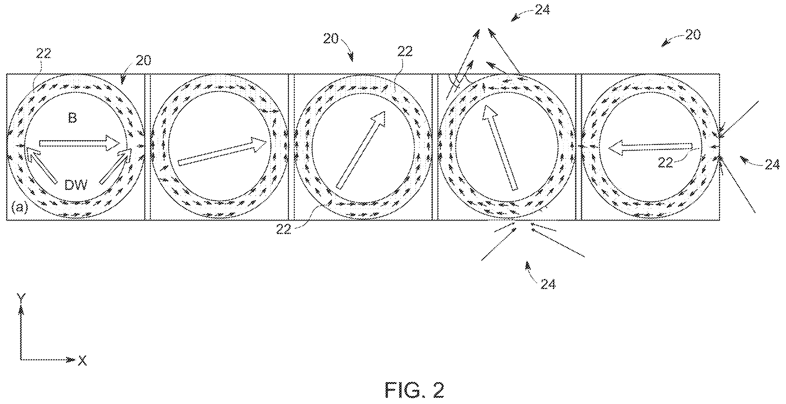 Patent US12345781 Figure 2 – Apparatus and method for generating magnetic vortex spin structures