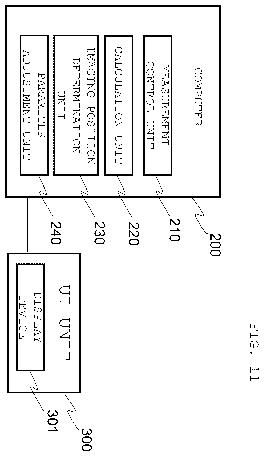 Patent US12345790 Figure 11 – Magnetic resonance imaging apparatus and imaging position determination method