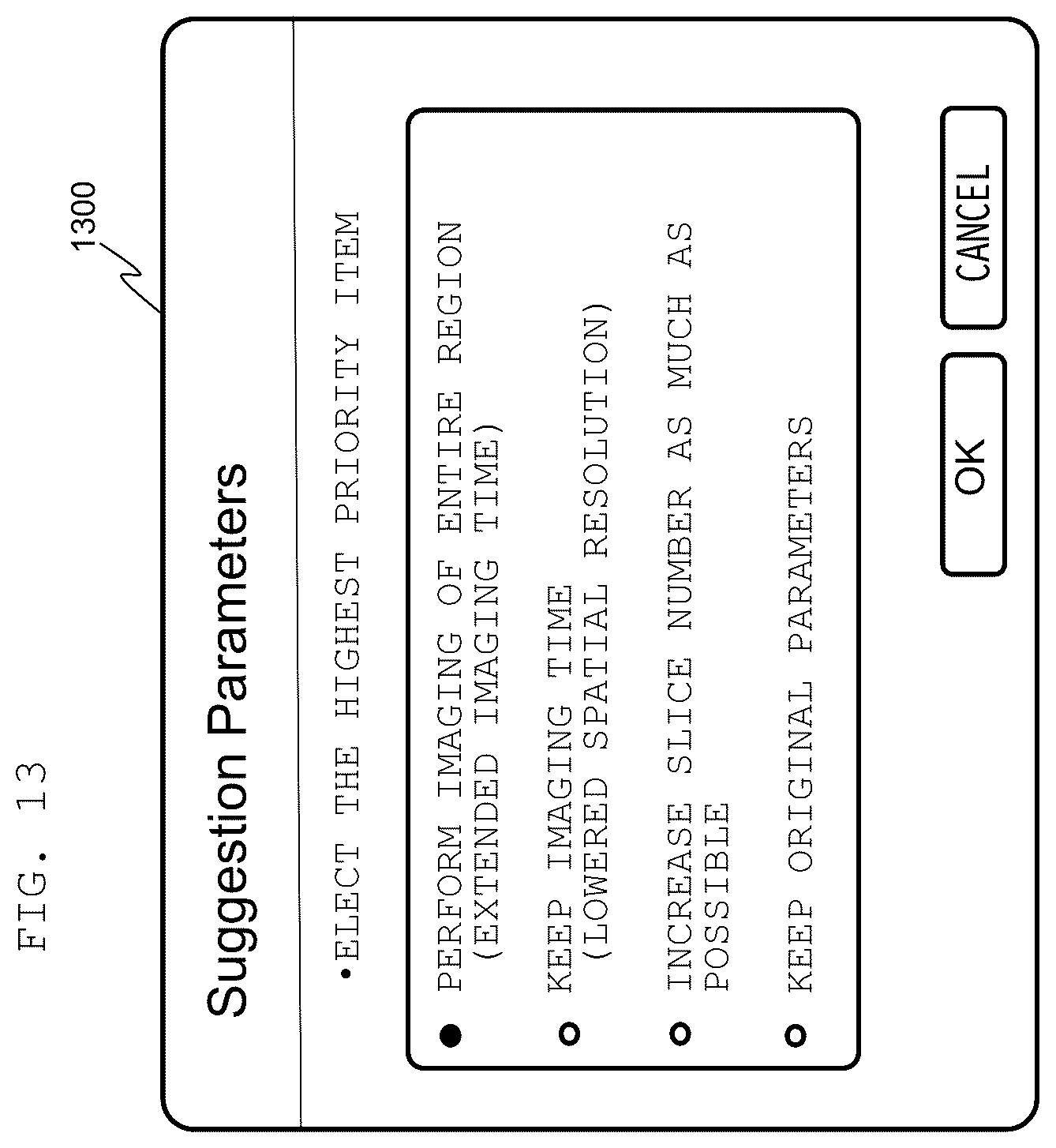 Patent US12345790 Figure 13 – Magnetic resonance imaging apparatus and imaging position determination method