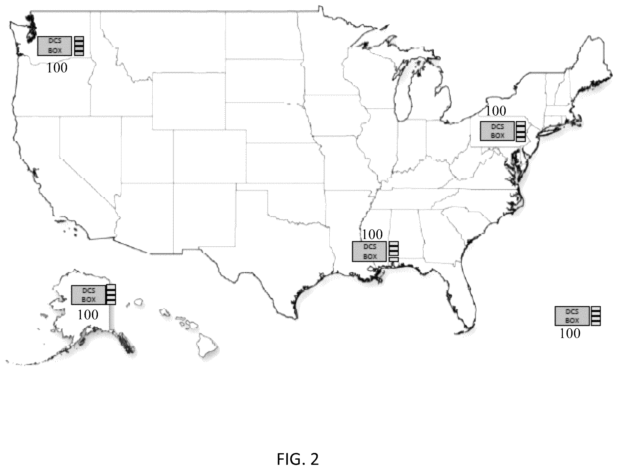 Patent US12345794 Figure 2 – Distributed clock system for the synchronization of instrumentation