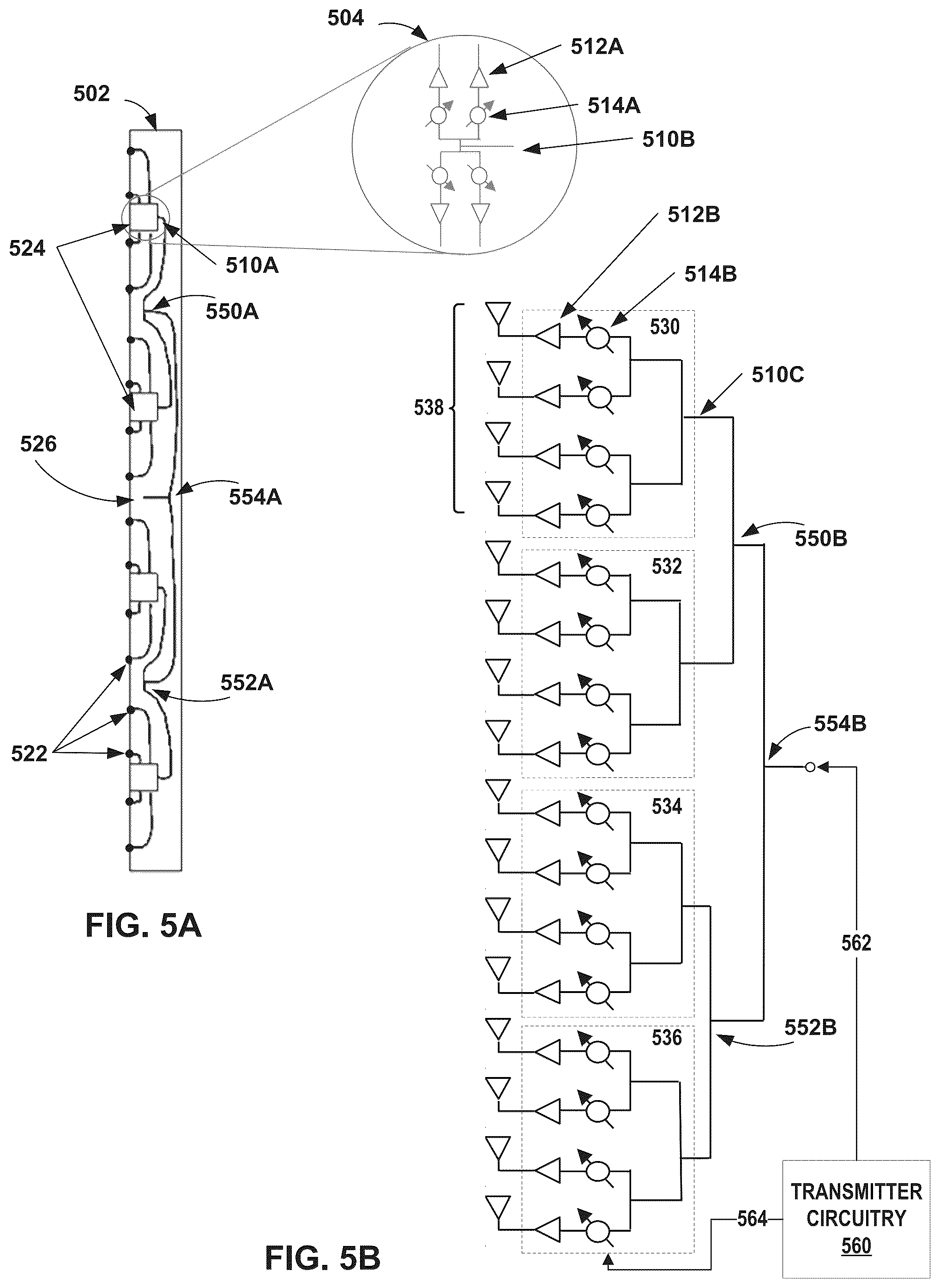 Patent US12345798 Figure 10 – FMCW radar with elevation scanning