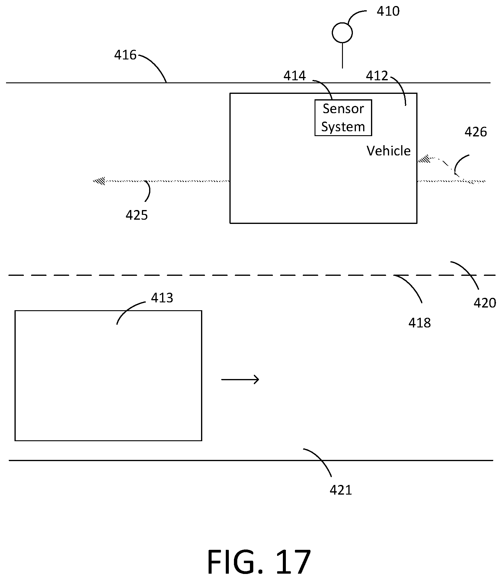 Patent US12345804 Figure 17 – Systems and methods for adjusting vehicle lane position