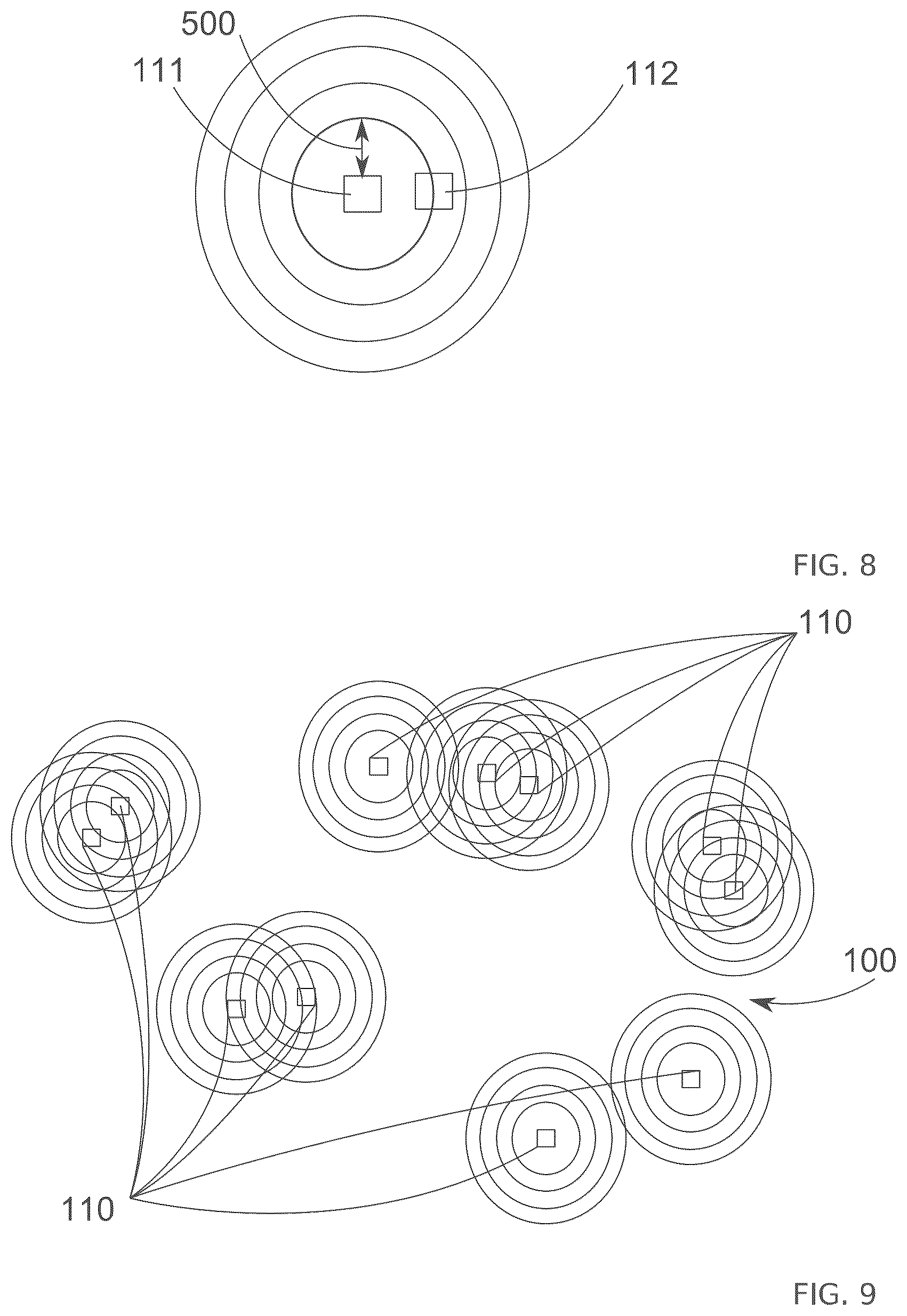 Patent US12345805 Figure 5 – Proximity detection system
