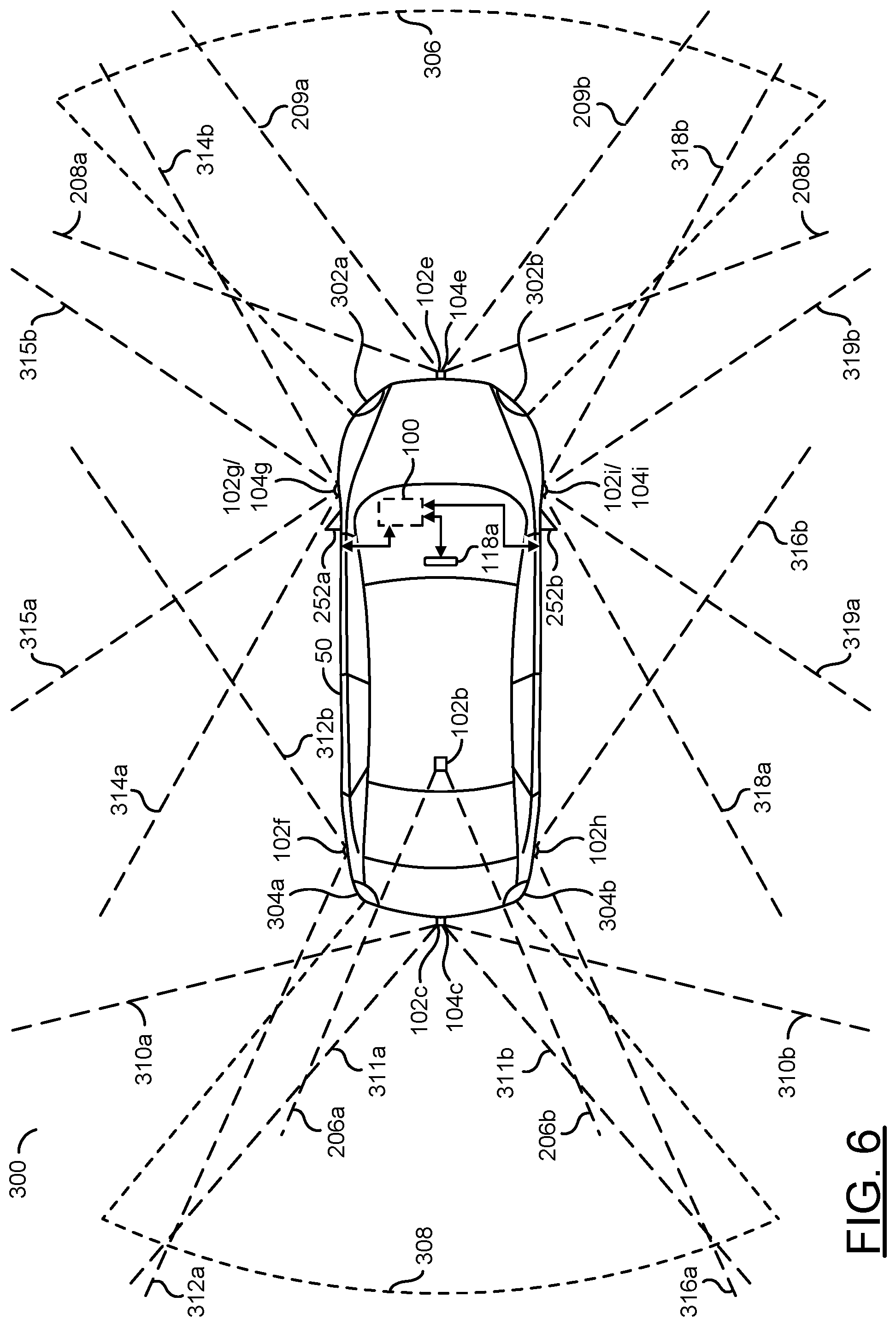 Patent US12345806 Figure 6 – Extrinsic parameter calibration for 4D millimeter-wave radar and camera based on adaptive projection error