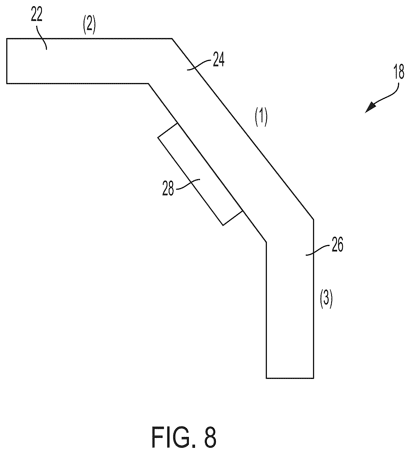 Patent US12345809 Figure 7 – Vehicular radar sensor with antenna that provides improved blind-spot detection