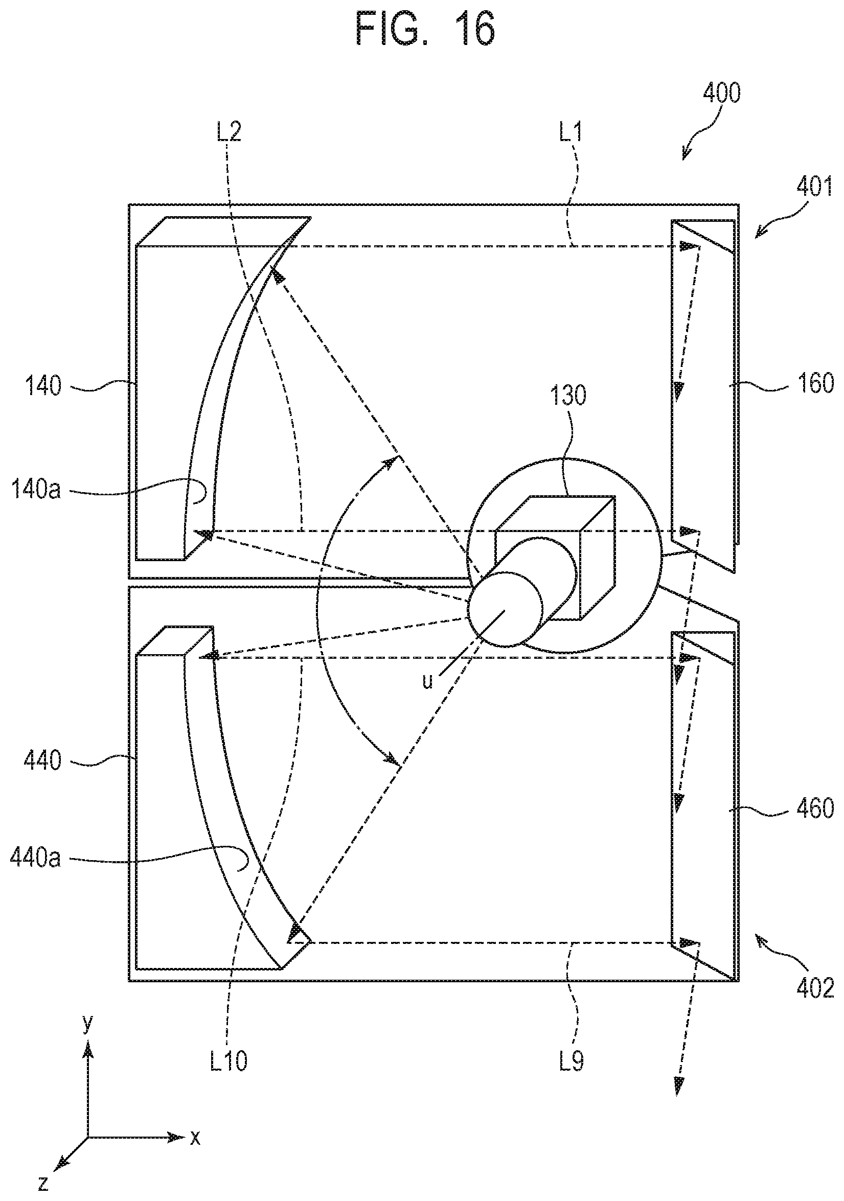 Patent US12345813 Figure 11 – Object detection system and article display shelf