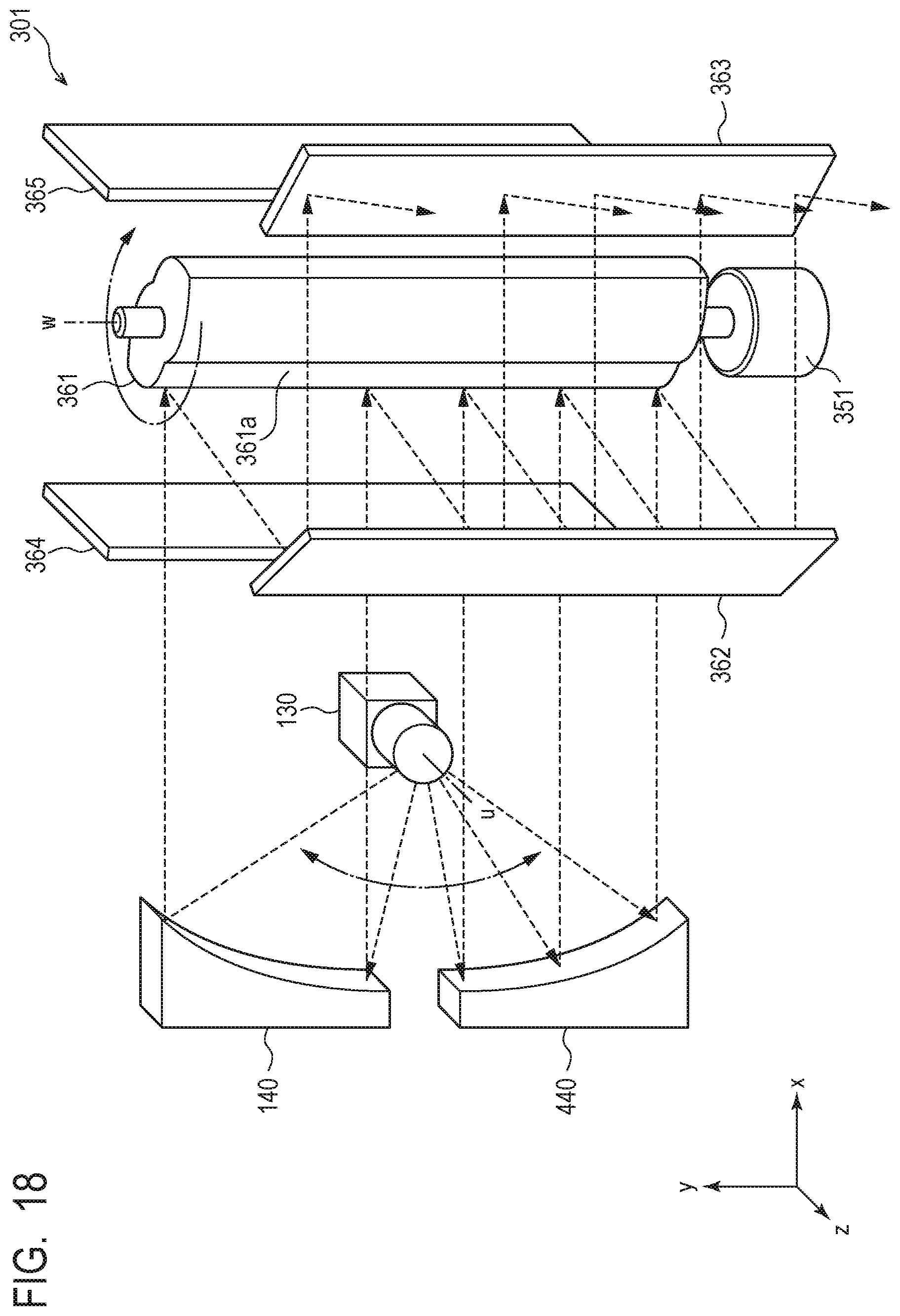 Patent US12345813 Figure 13 – Object detection system and article display shelf