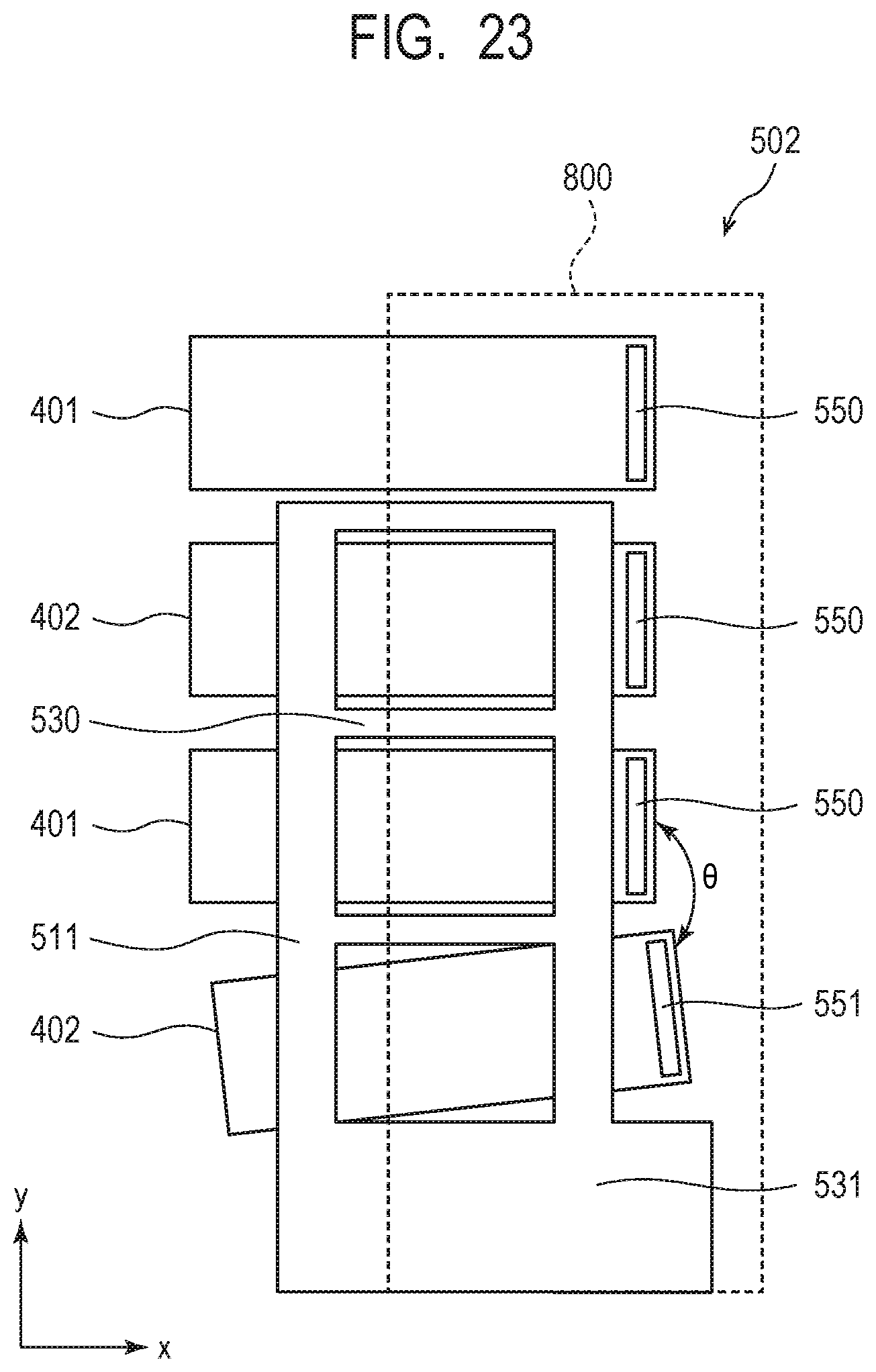 Patent US12345813 Figure 18 – Object detection system and article display shelf