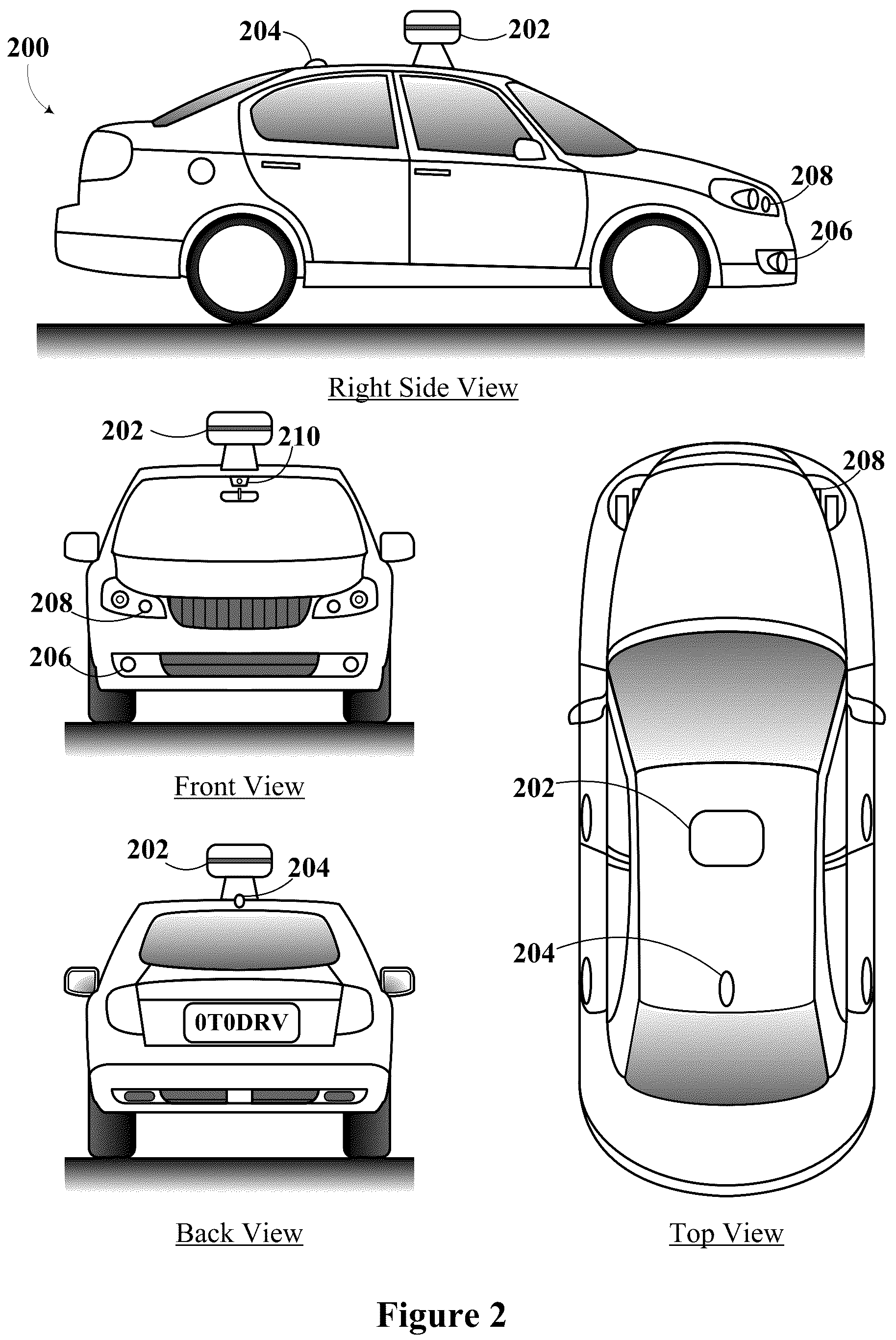 Patent US12345815 Figure 2 – Laser diode timing feedback using trace loop