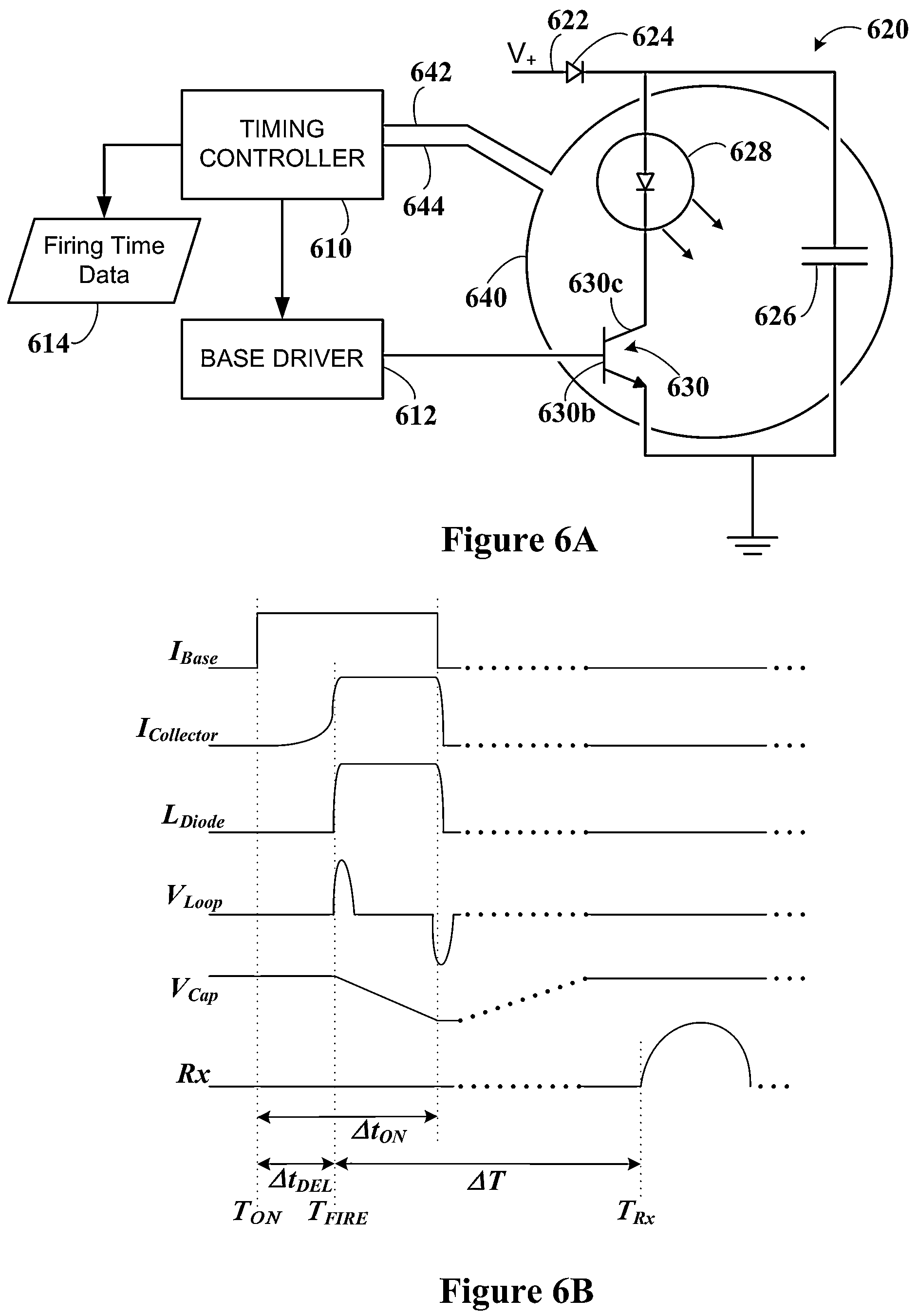 Patent US12345815 Figure 6 – Laser diode timing feedback using trace loop